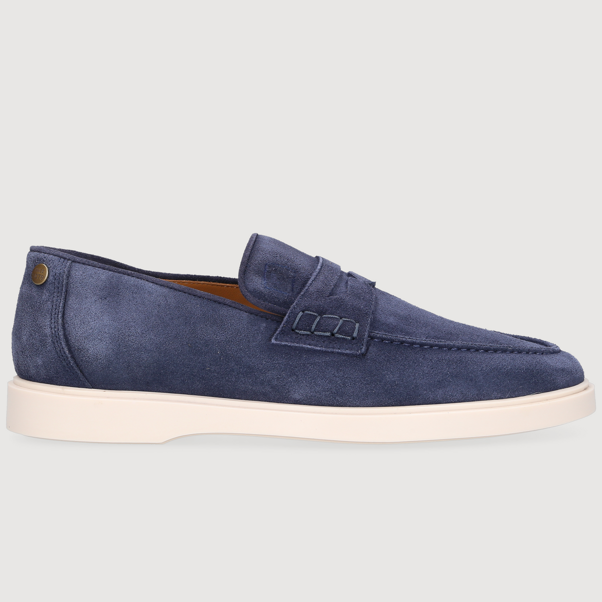 Heinrich Dinkelacker Men's Genua Penny Loafer V - Navy