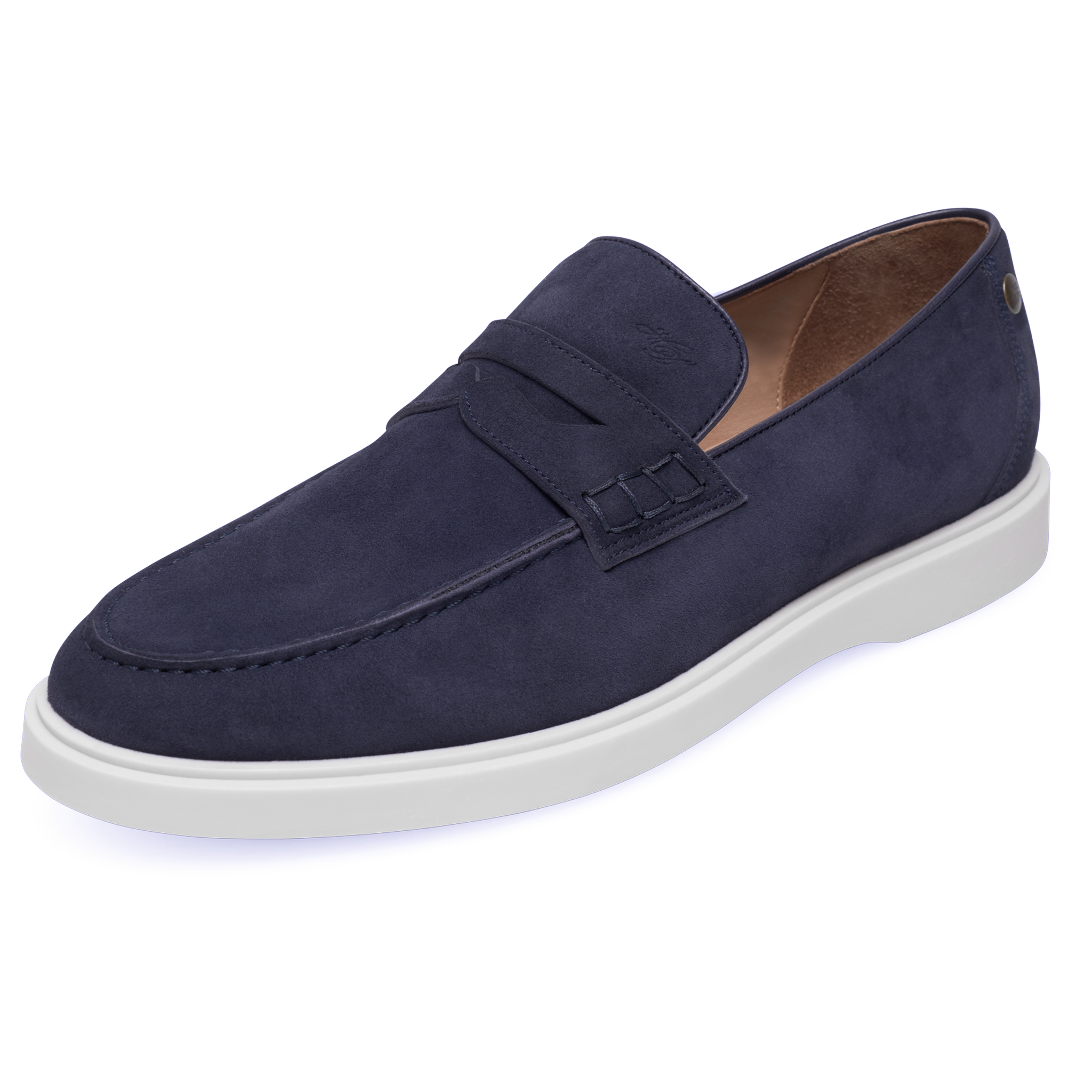 Heinrich Dinkelacker Herren Genua Penny Loafer V - Navy