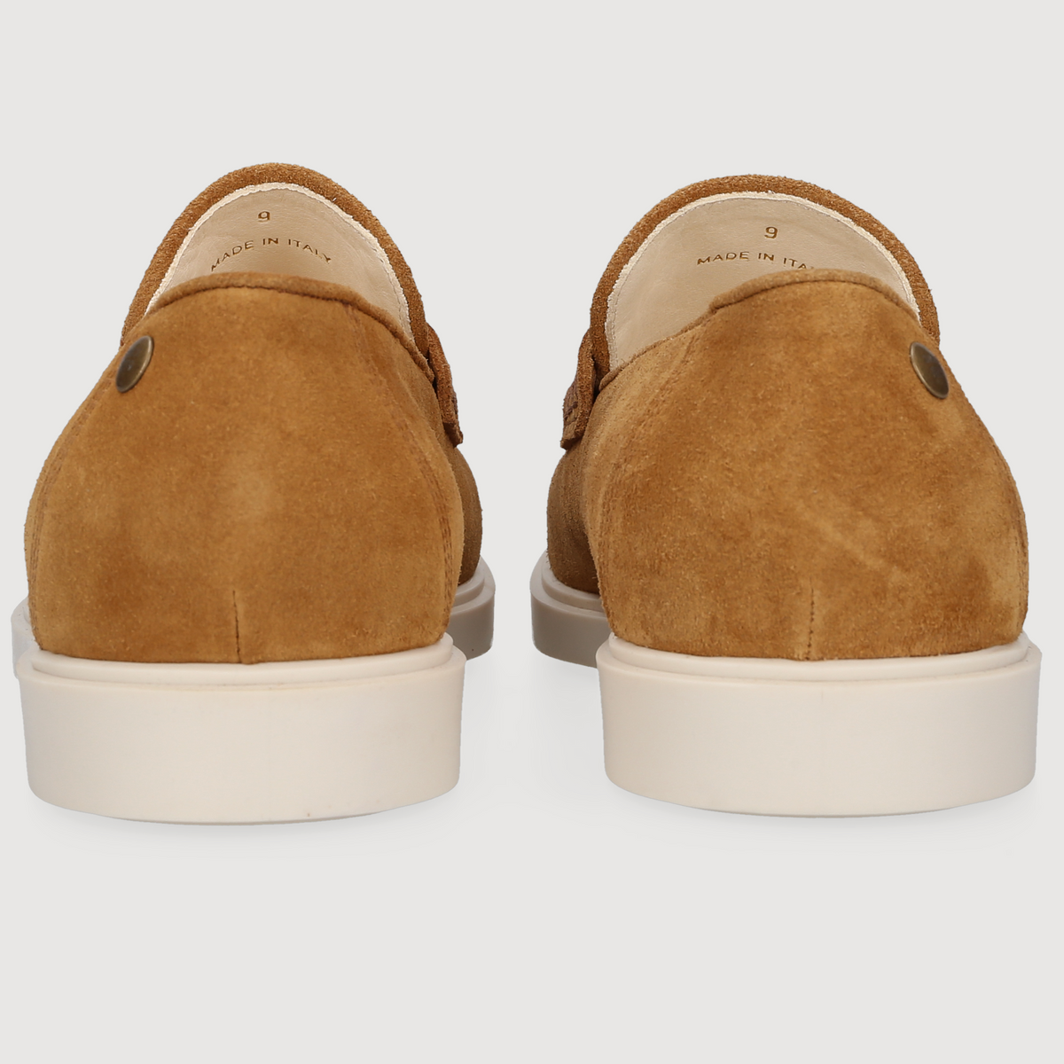 Heinrich Dinkelacker Herren Loafer Genua Penny Braun