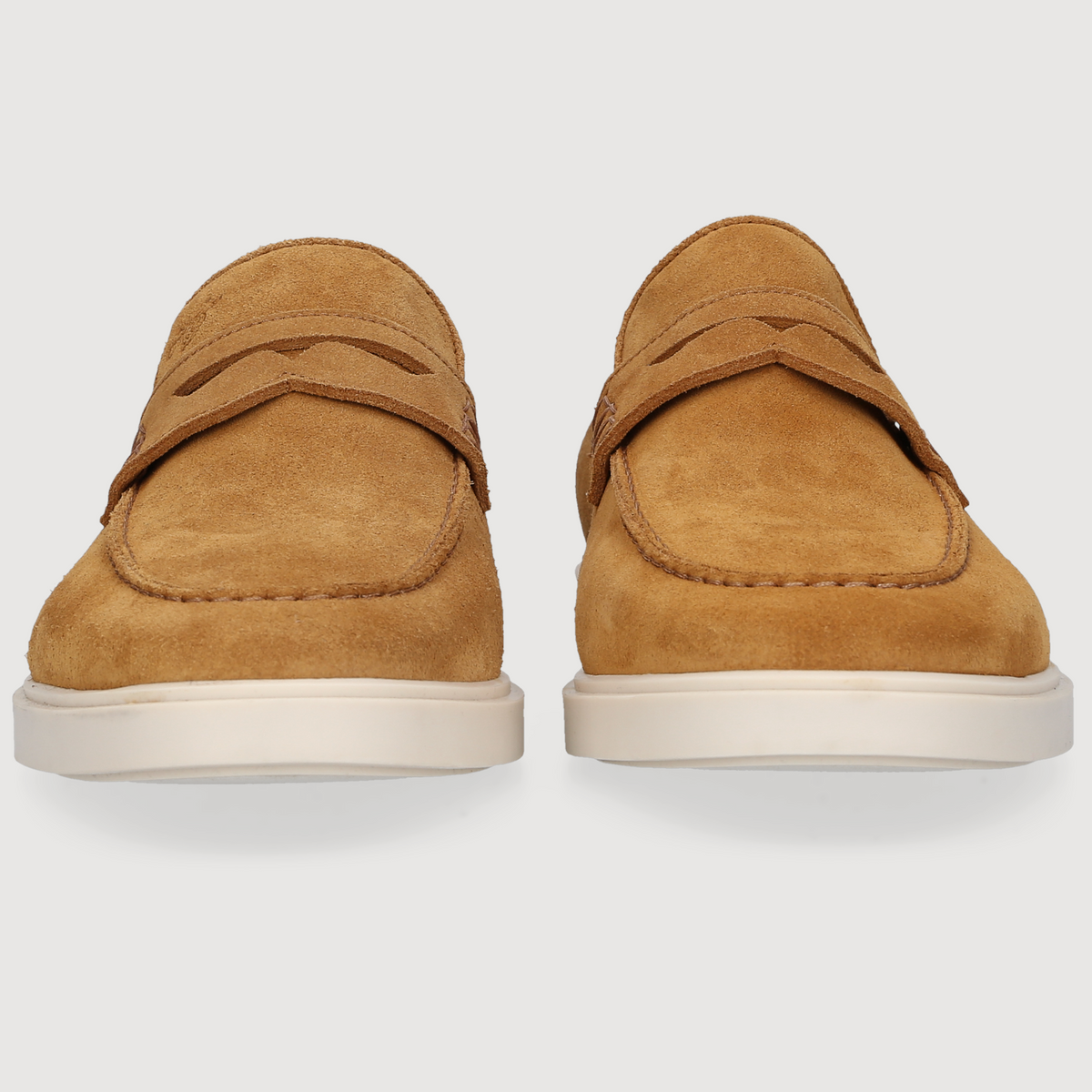 Heinrich Dinkelacker Herren Loafer Genua Penny Braun