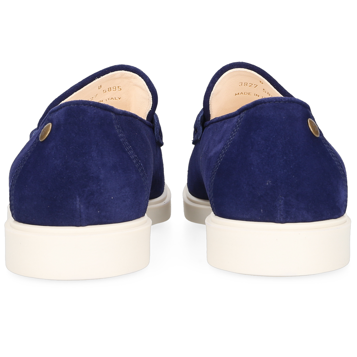 Heinrich Dinkelacker Men's Loafer Genua Penny Blue