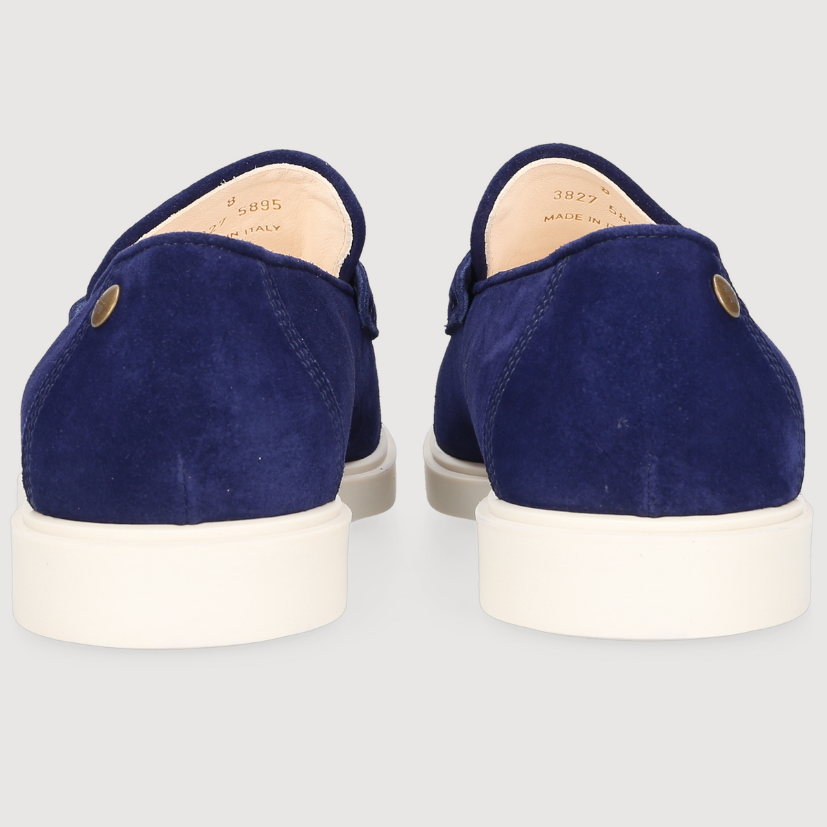 Heinrich Dinkelacker Herren Loafer Genua Penny Blau
