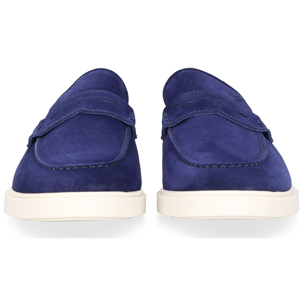 Heinrich Dinkelacker Men's Loafer Genua Penny Blue