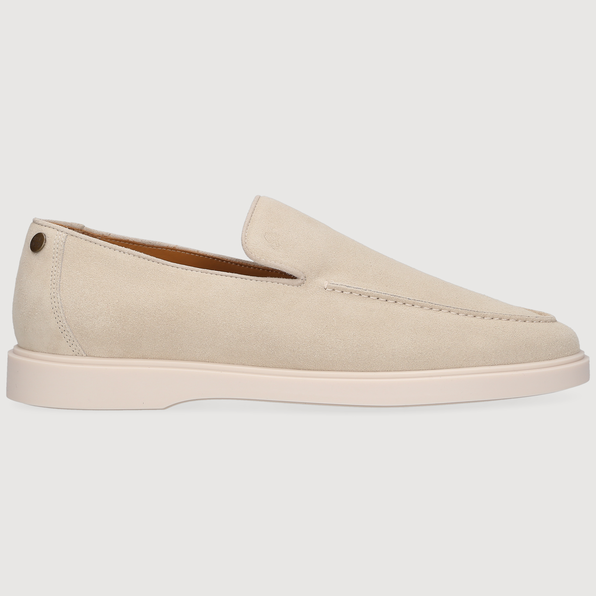Heinrich Dinkelacker Herren Loafer Genua Plain Loafer V - Beige