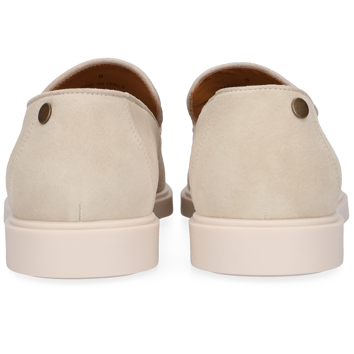 Heinrich Dinkelacker Herren Loafer Genua Plain Loafer V - Beige