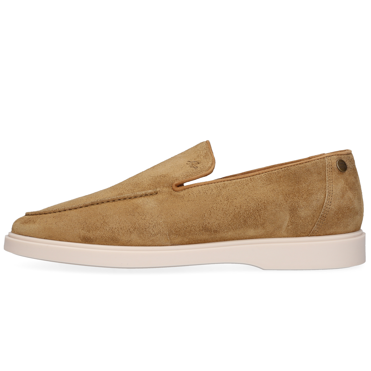 Genua Plain Loafer V - Hellbraun