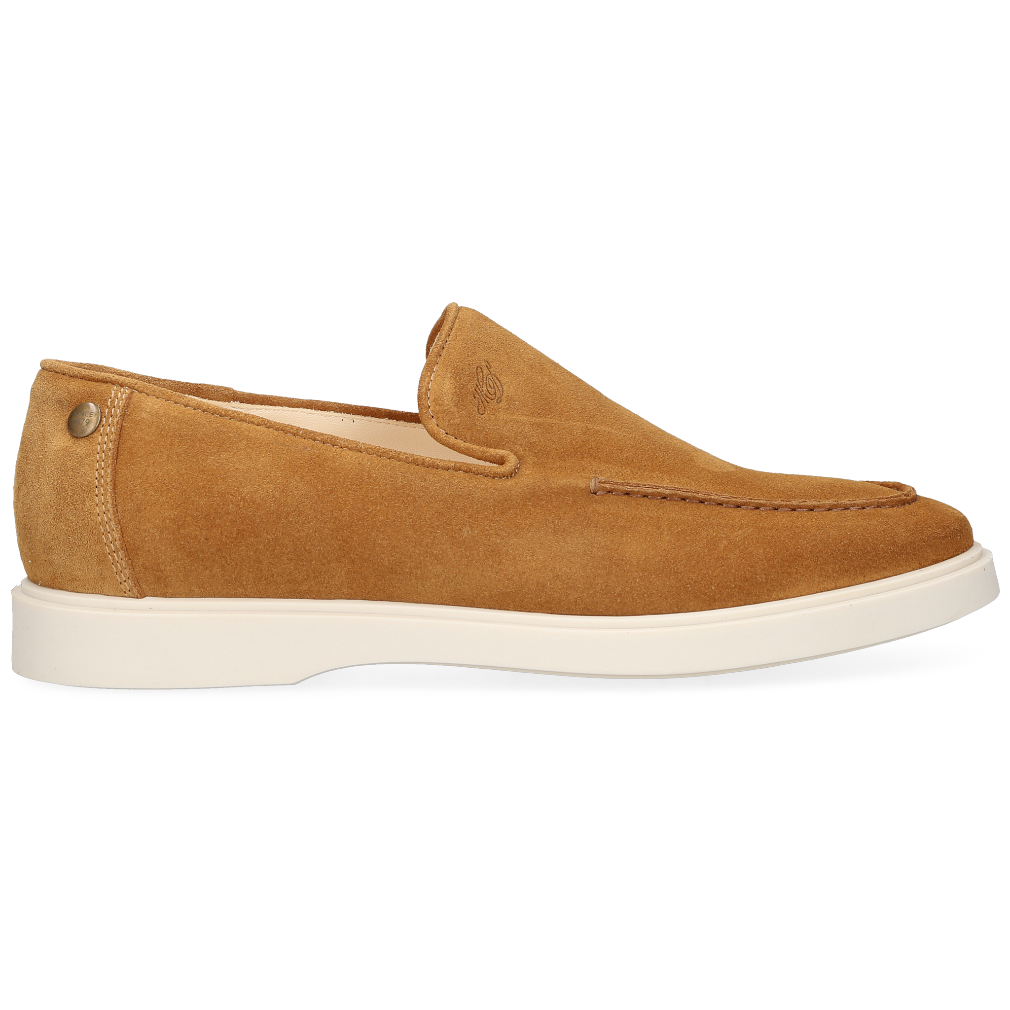 Heinrich Dinkelacker Herren Loafer Genua Plain Braun