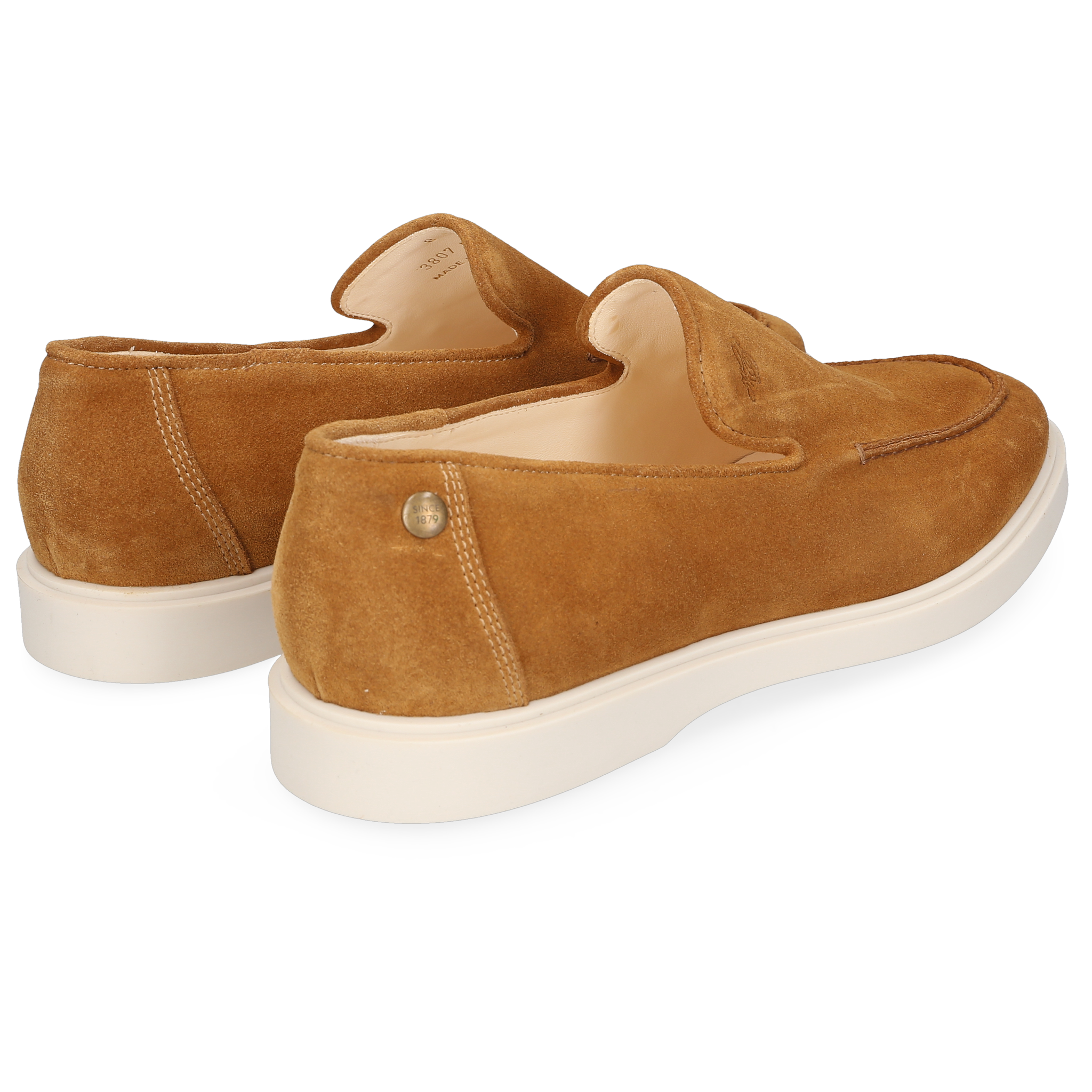 Heinrich Dinkelacker Herren Loafer Genua Plain Braun