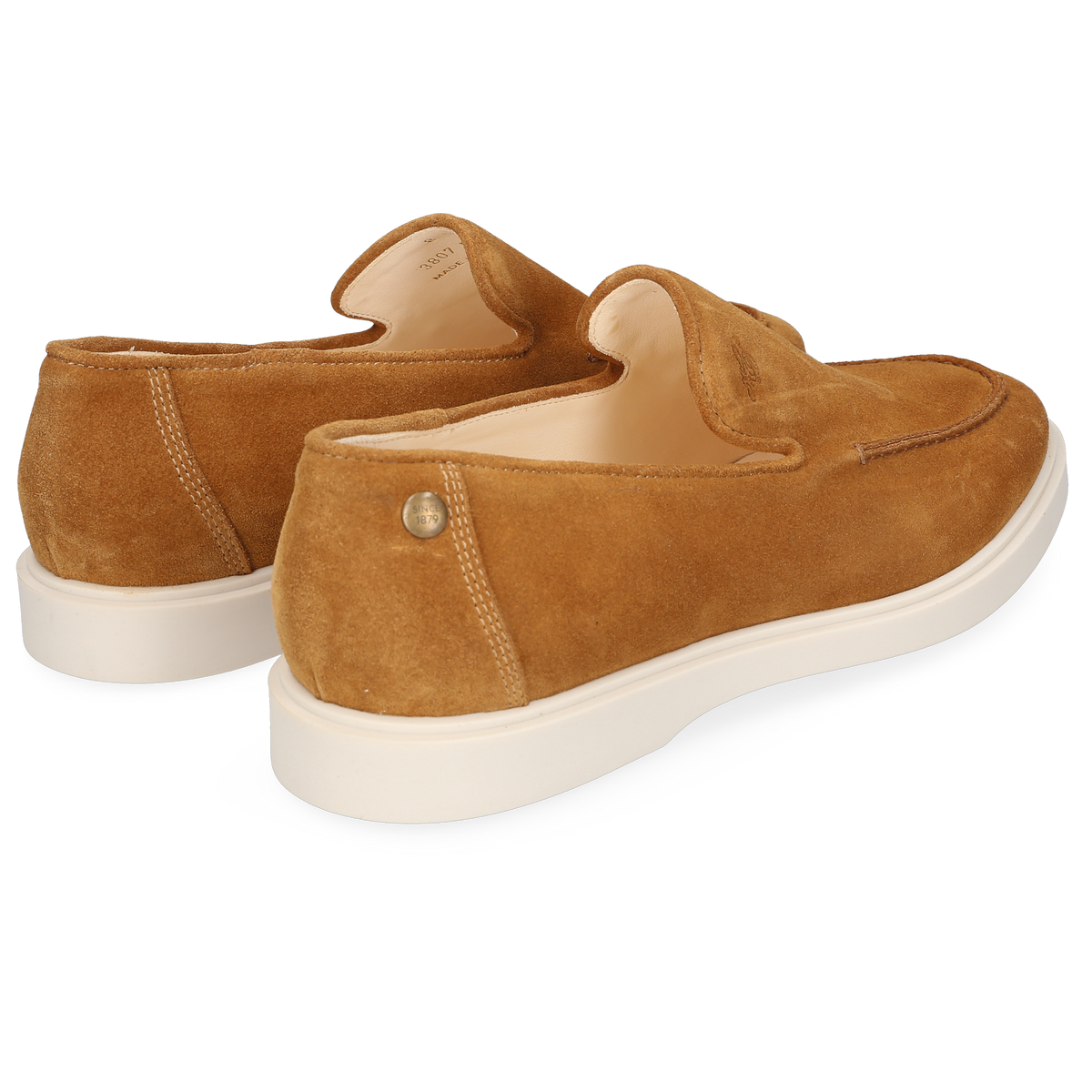 Heinrich Dinkelacker Herren Loafer Genua Plain Braun