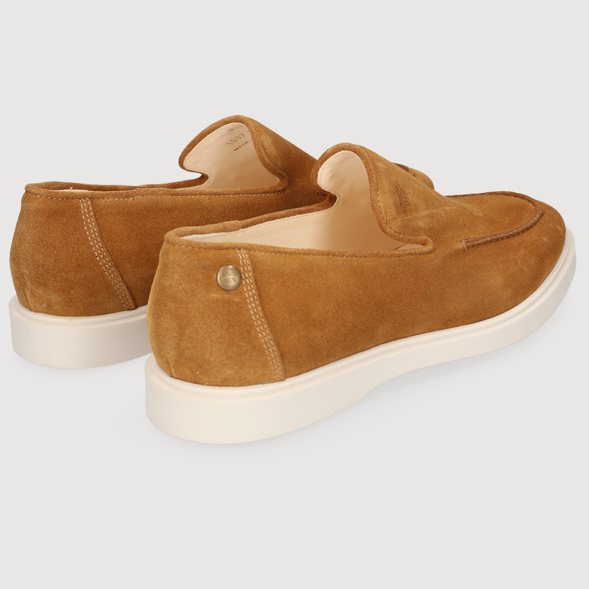 Heinrich Dinkelacker Herren Loafer Genua Plain Braun