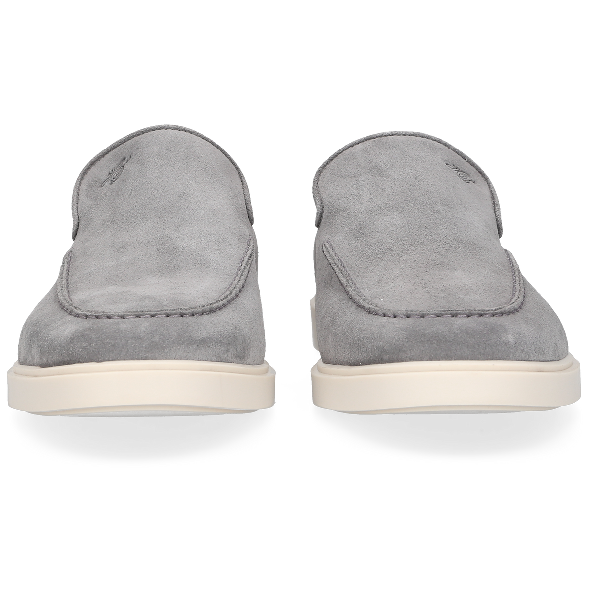 Heinrich Dinkelacker Herren Loafer Genua Plain Grau