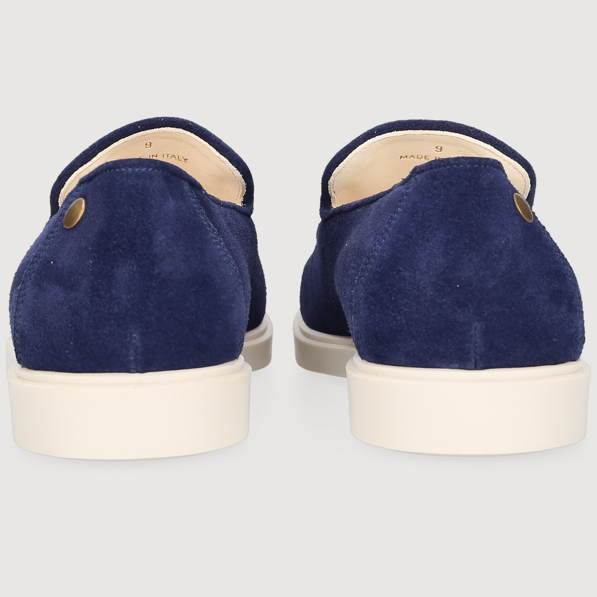 Heinrich Dinkelacker Herren Loafer Genua Plain Blau