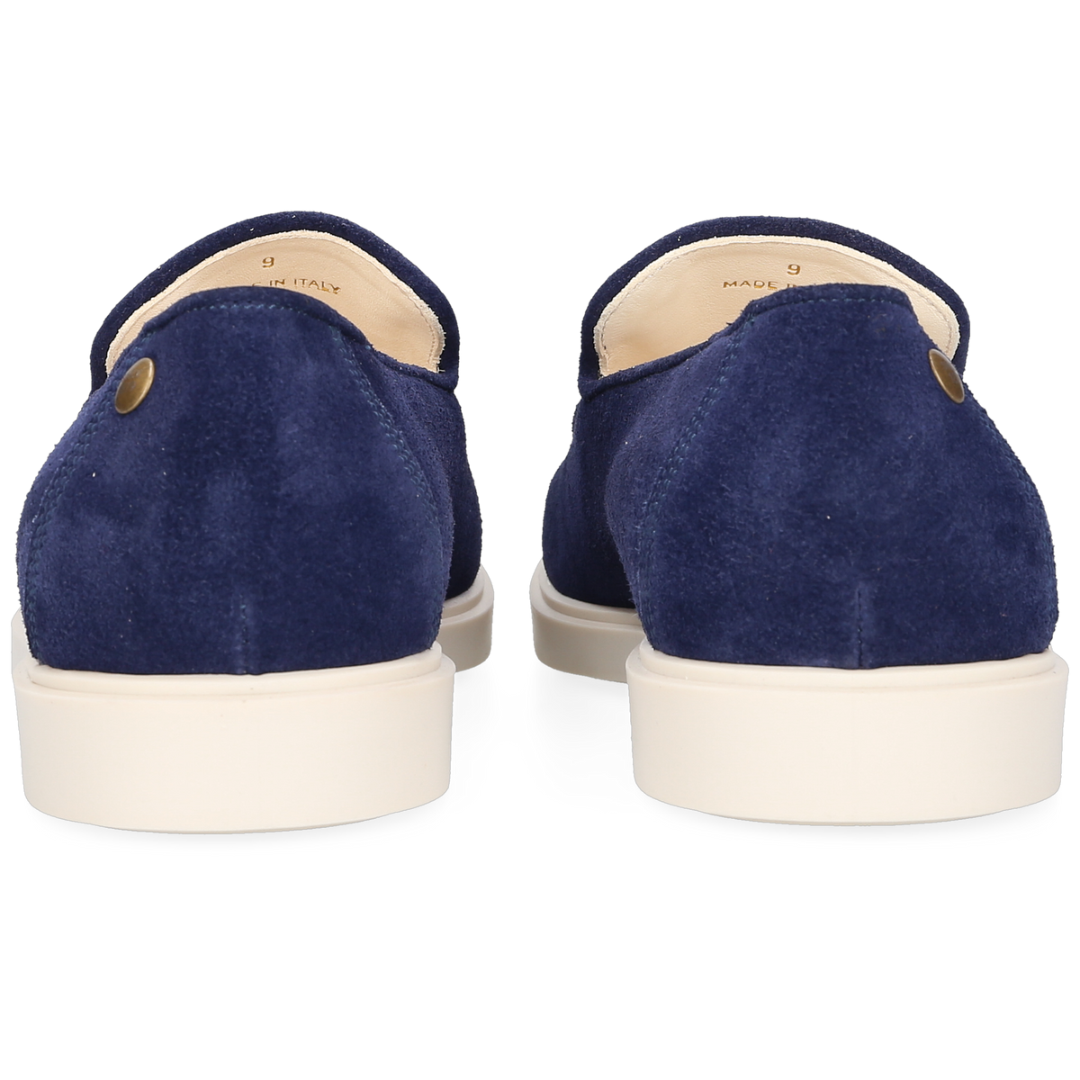 Heinrich Dinkelacker Men's Loafer Genua Plain Blue