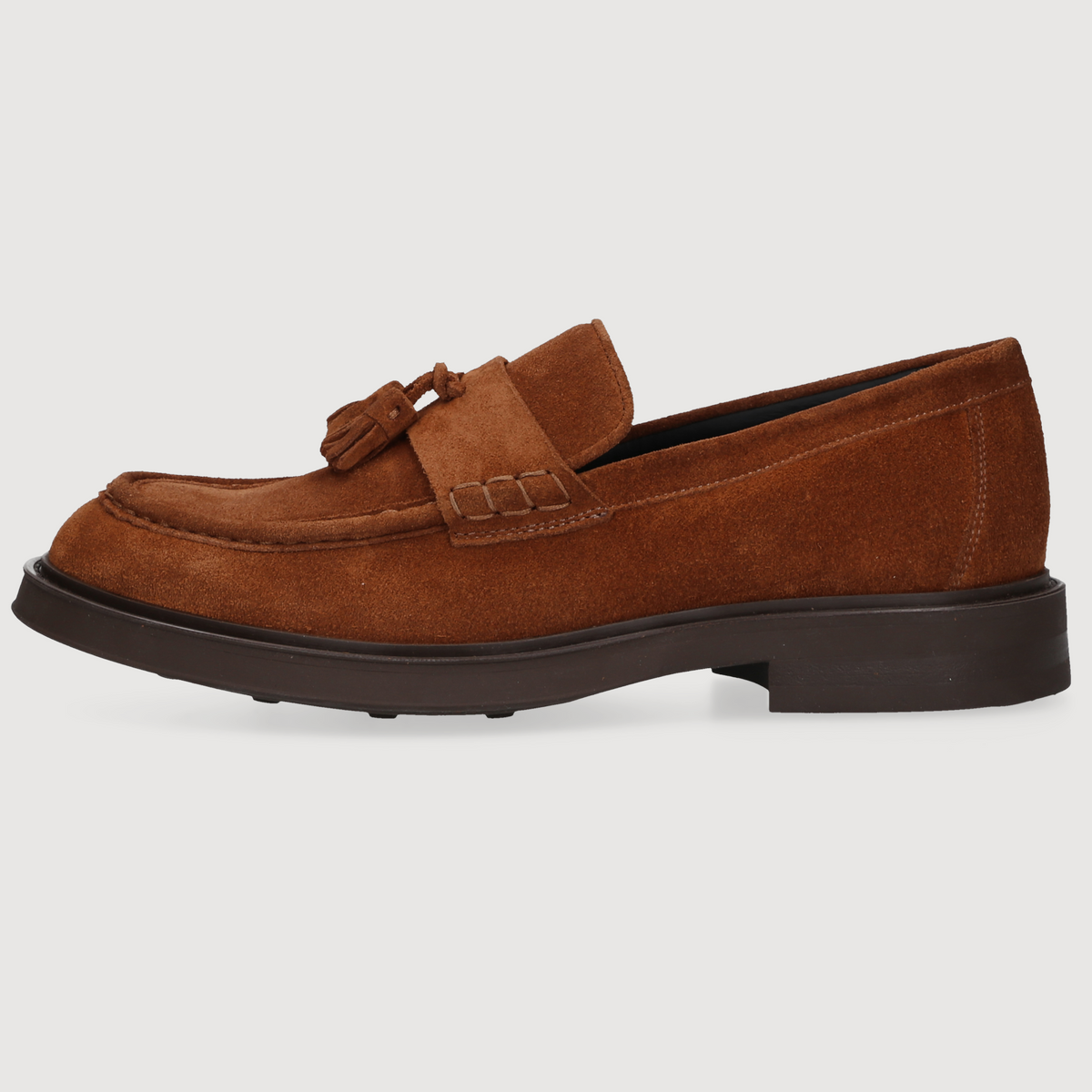 Heinrich Dinkelacker Herren Loafer Florenz Tassel Braun