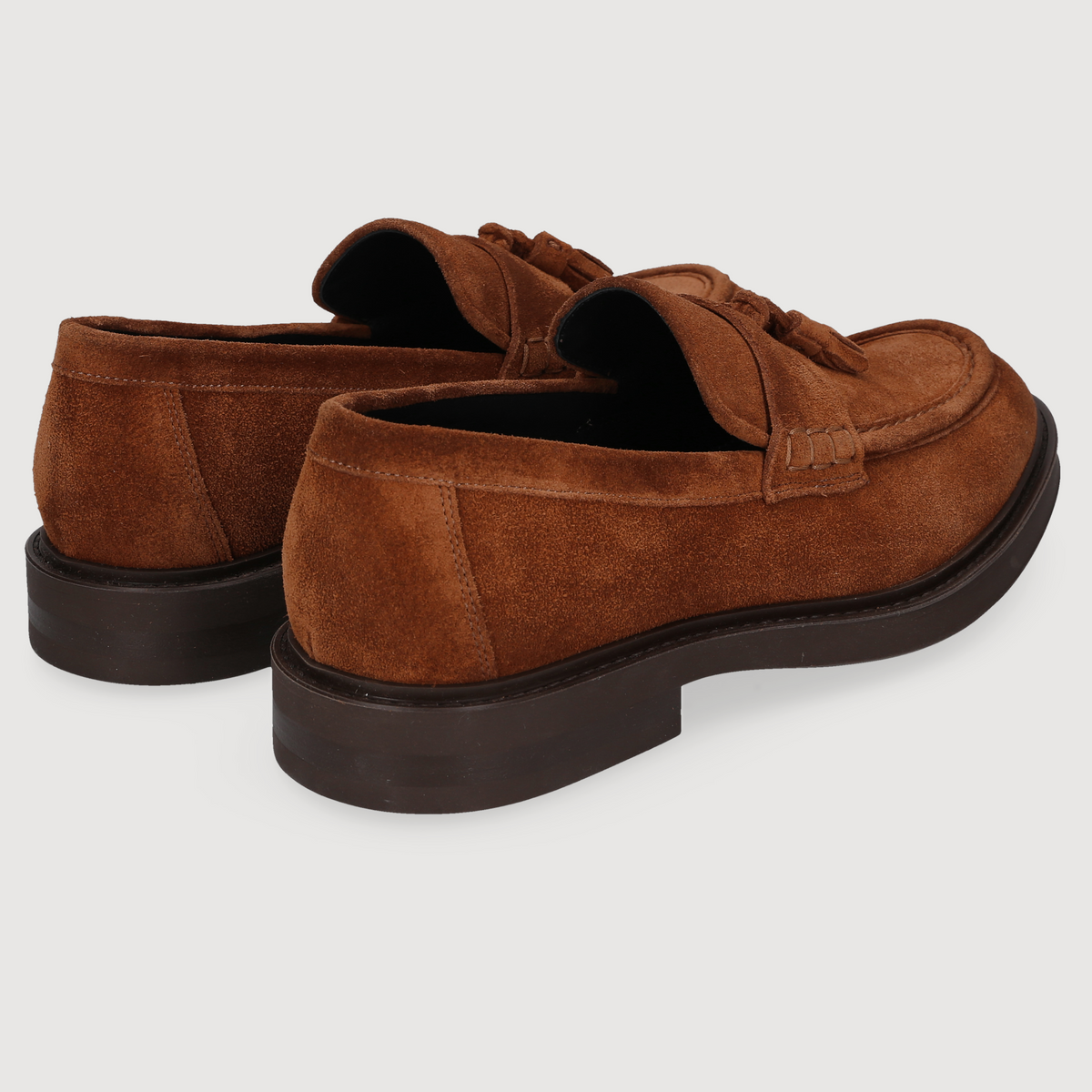 Heinrich Dinkelacker Herren Loafer Florenz Tassel Braun