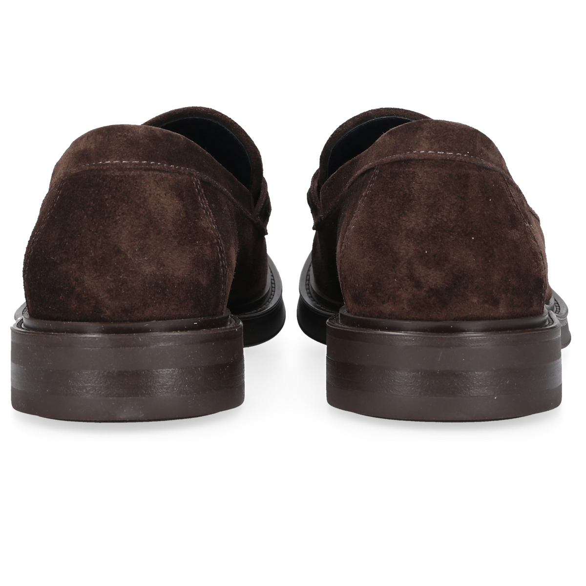 Heinrich Dinkelacker Herren Loafer Florenz Plain V - Dunkelbraun