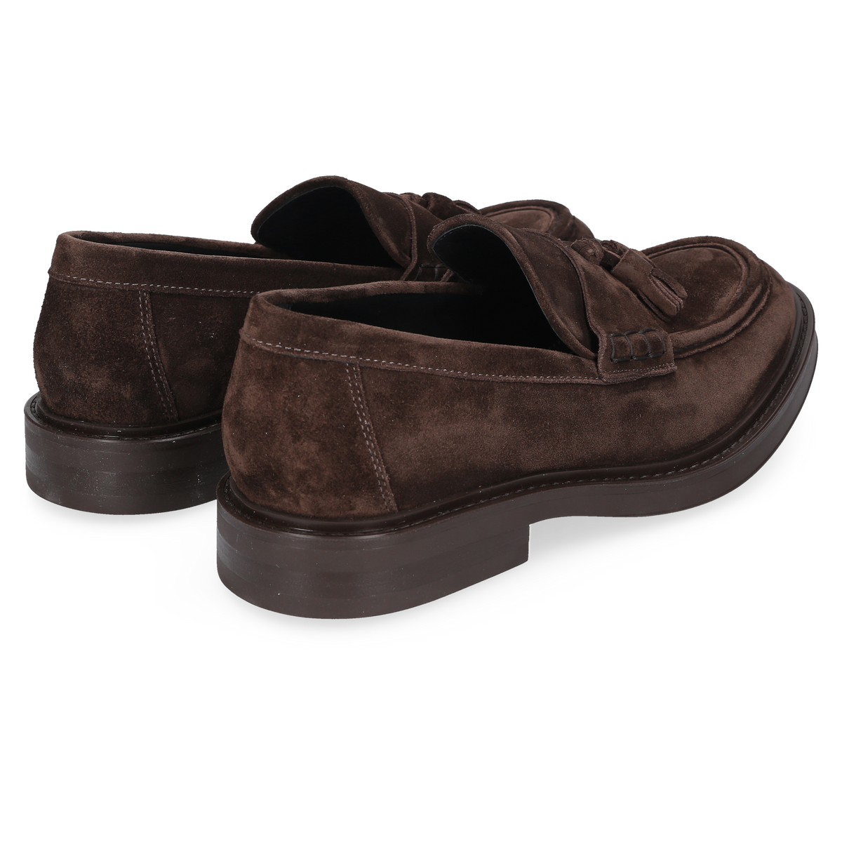 Heinrich Dinkelacker Herren Loafer Florenz Plain V - Dunkelbraun