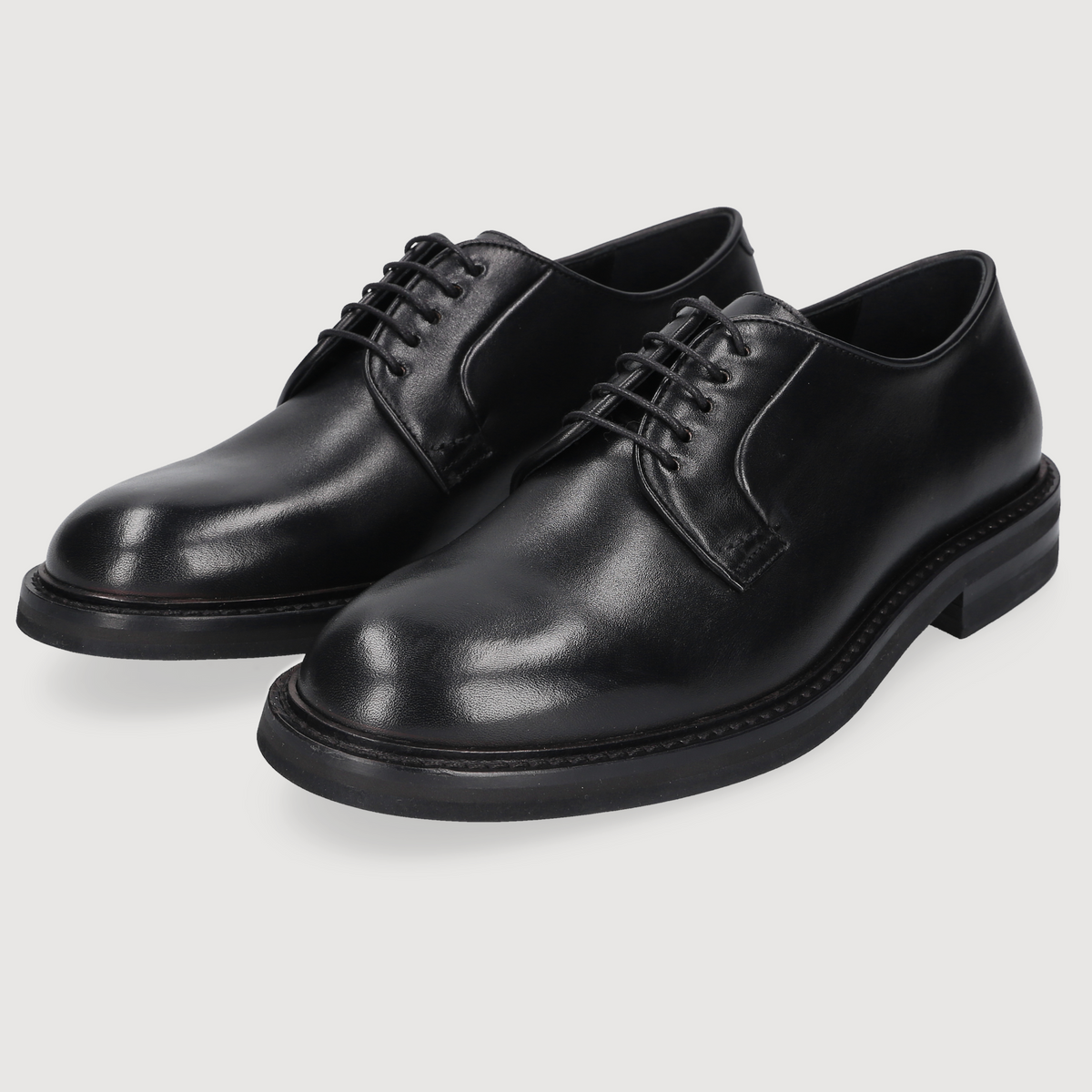 Heinrich Dinkelacker Herren Klassiker Florenz Plain Schwarz