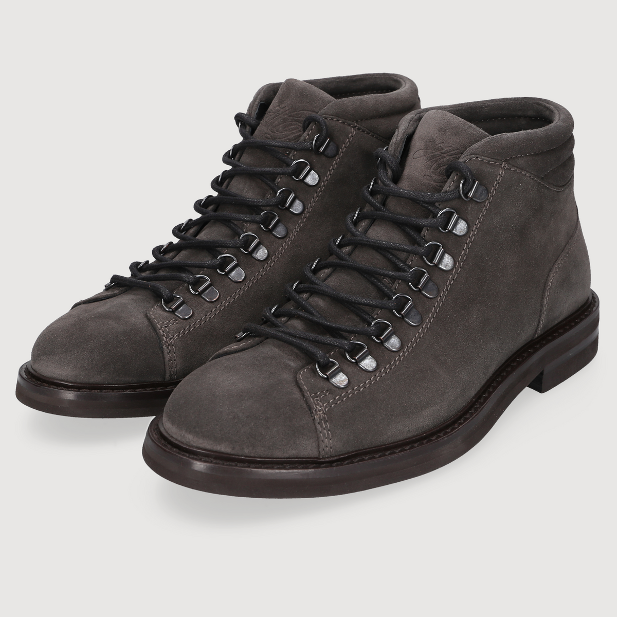 Heinrich Dinkelacker Herren Boot Florenz Plain Dunkelgrau