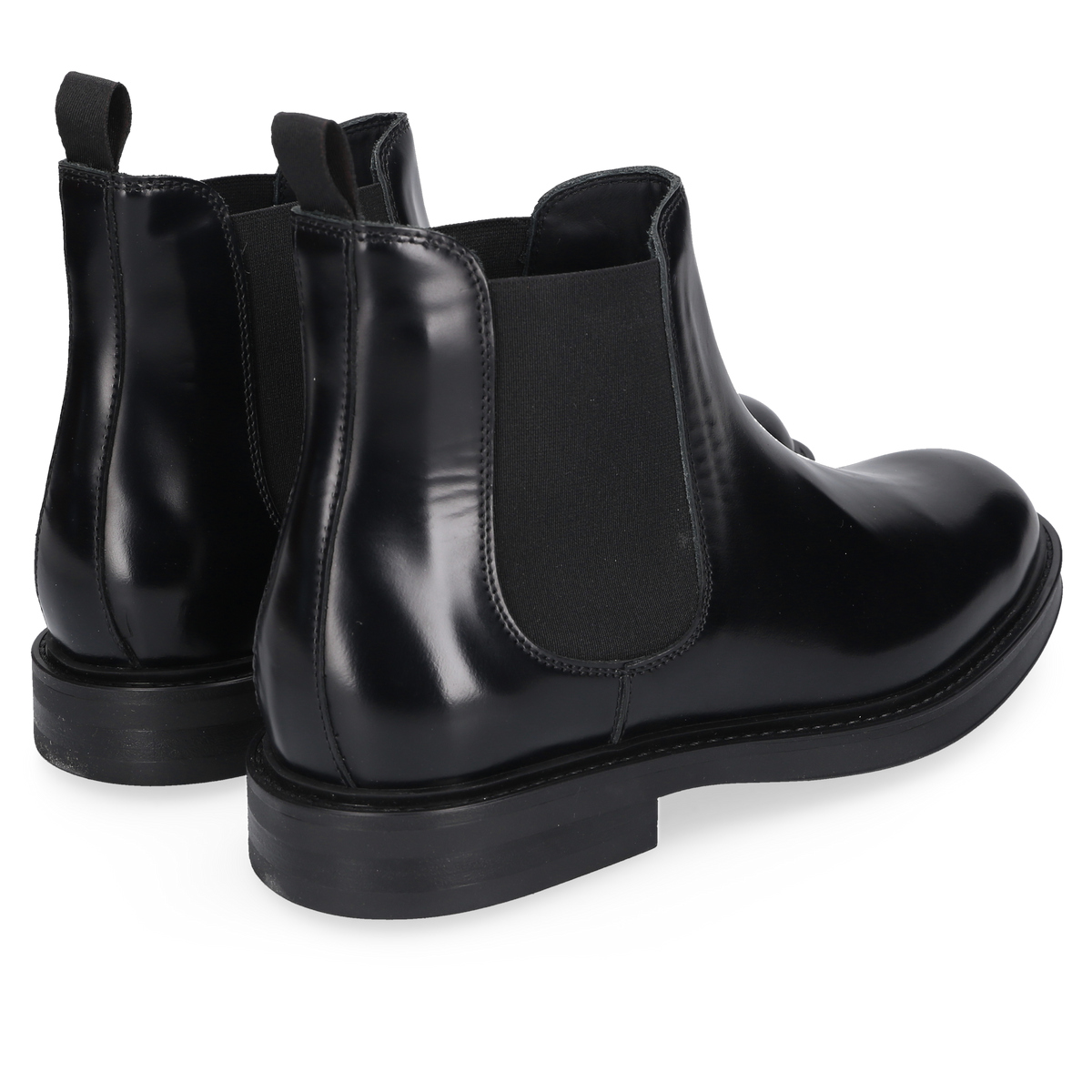 Heinrich Dinkelacker Herren Stiefeletten Florenz Plain CA - Schwarz