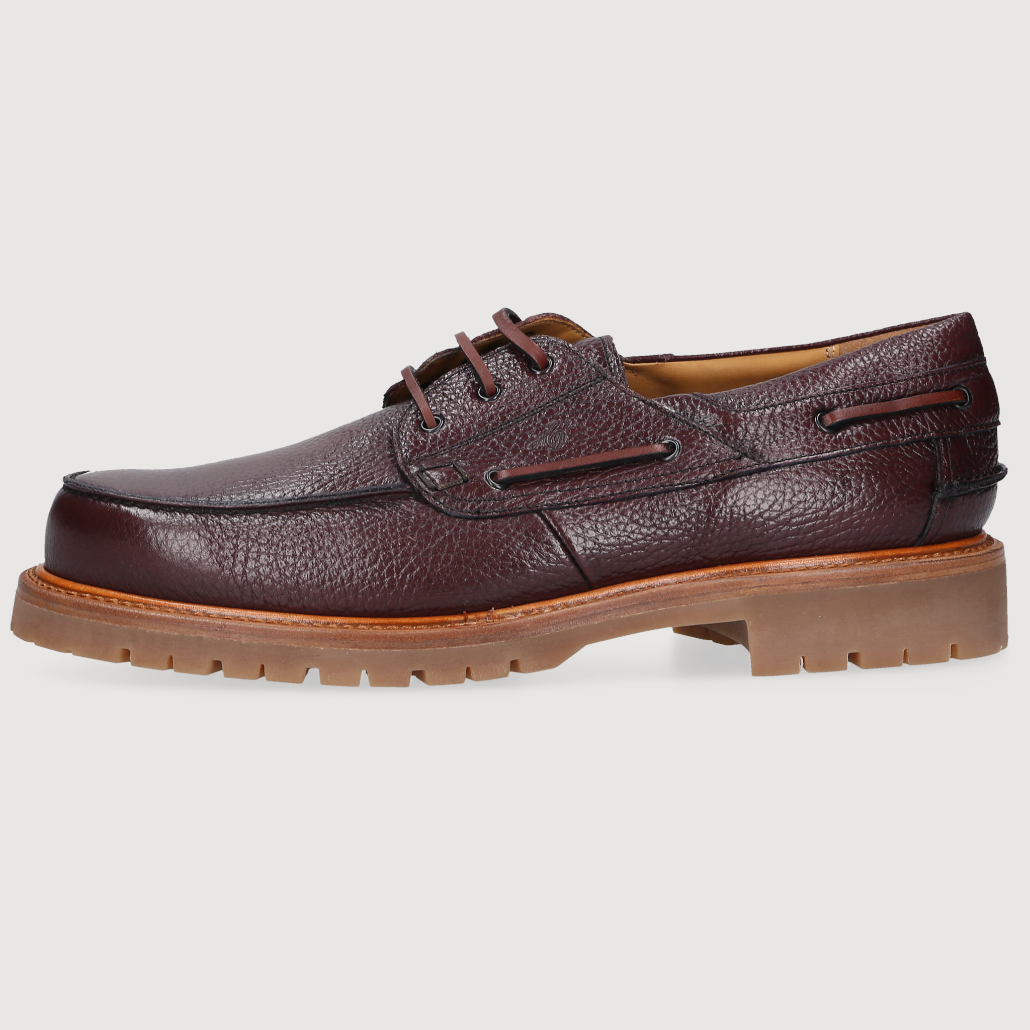 Heinrich Dinkelacker Herren Bootsschuh Miami Plain Bordo