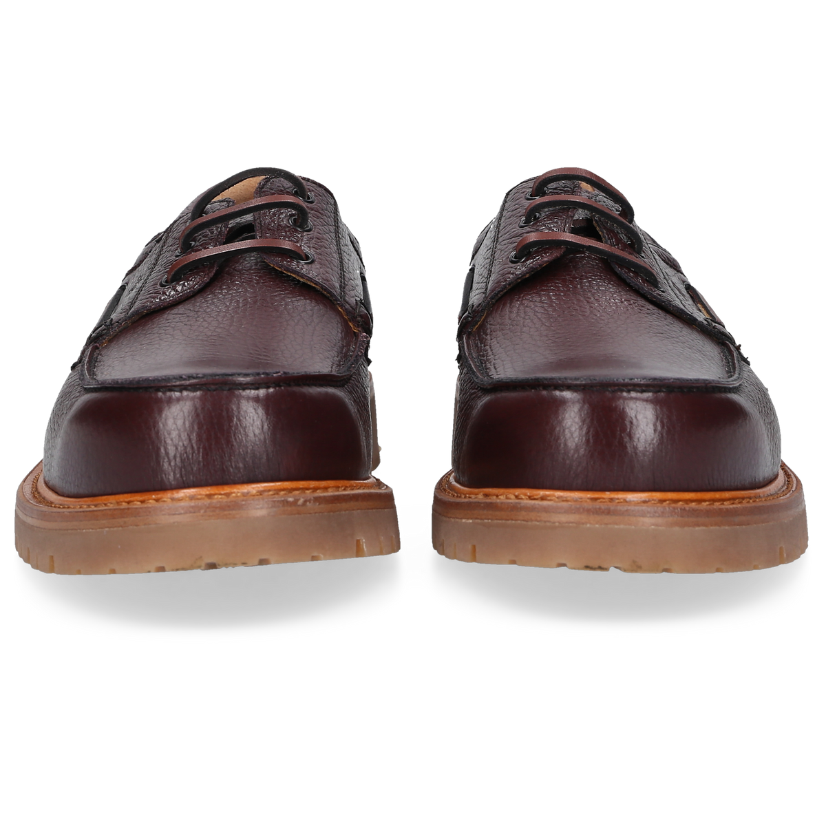 Heinrich Dinkelacker Men's Boat Shoe Miami Plain Bordo