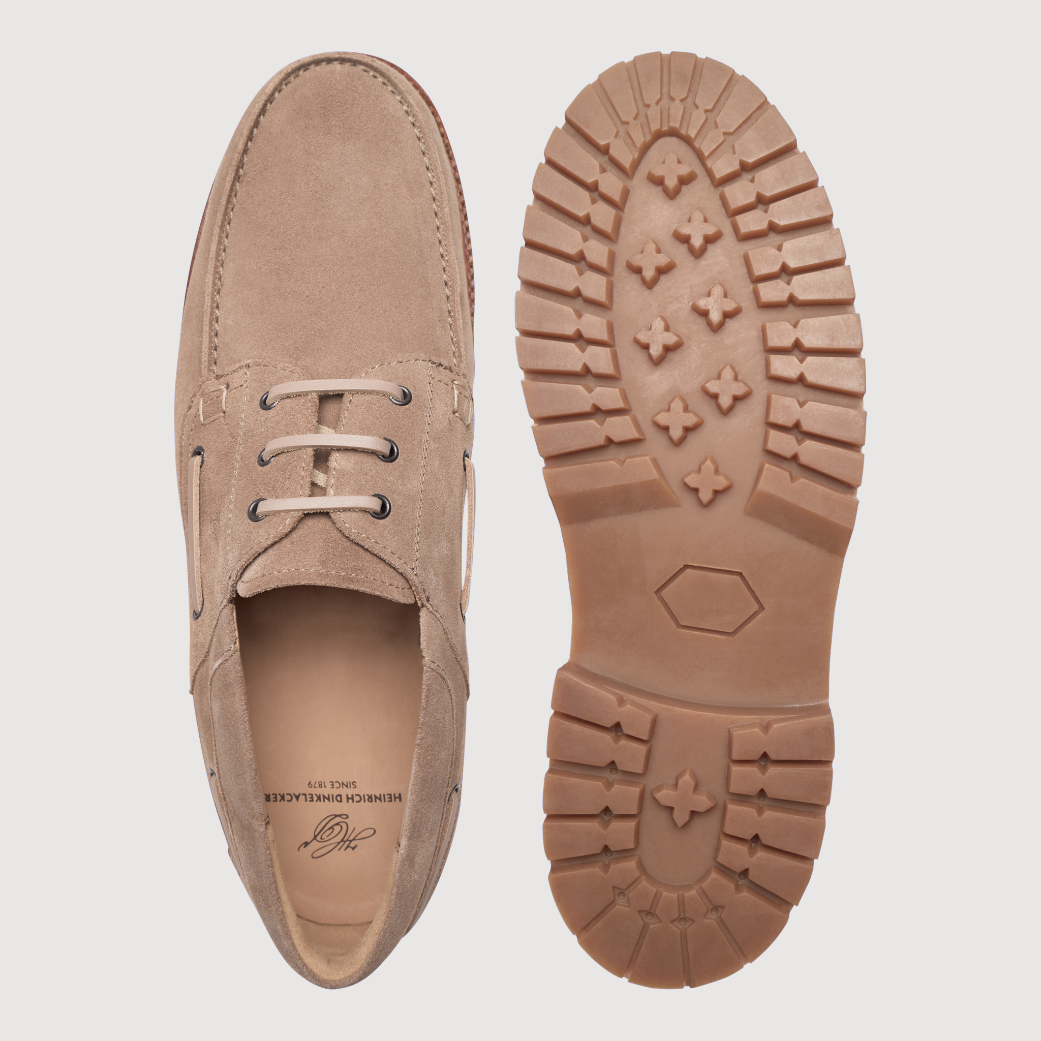 Heinrich Dinkelacker Men's Miami Plain V - Beige