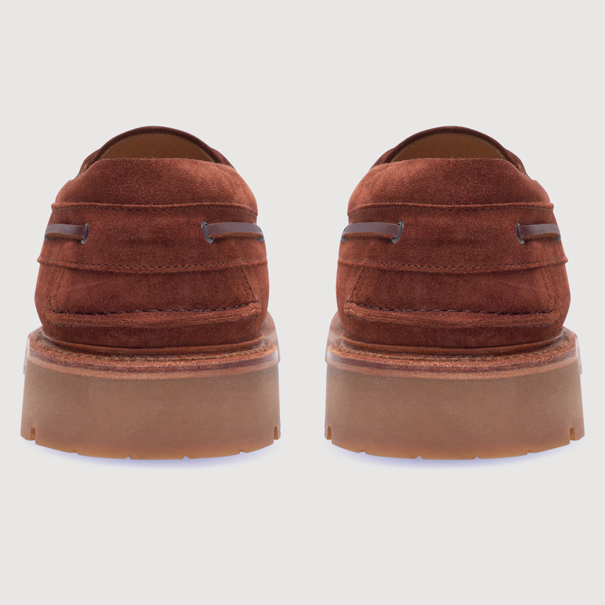 Heinrich Dinkelacker Herren Bootsschuh Miami Plain V - Rotbraun