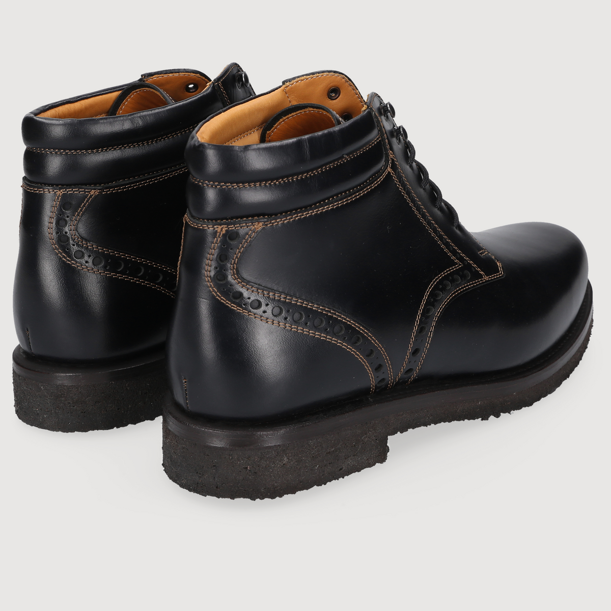 Heinrich Dinkelacker Herren Boot Buda Plain Schwarz