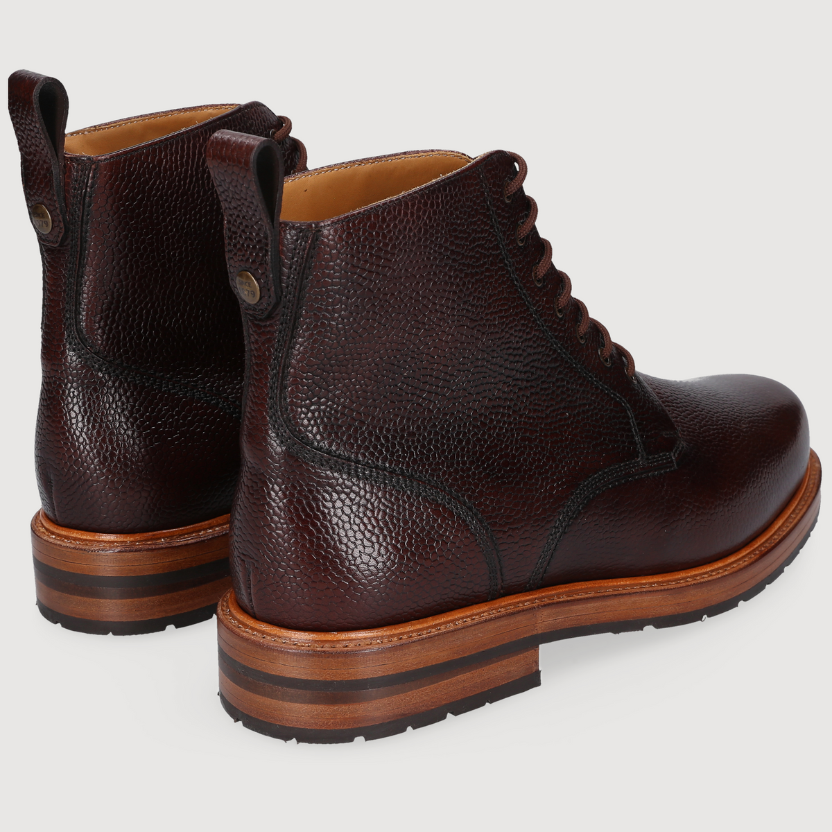 Heinrich Dinkelacker Herren Boot Buda Plain Dunkelbraun