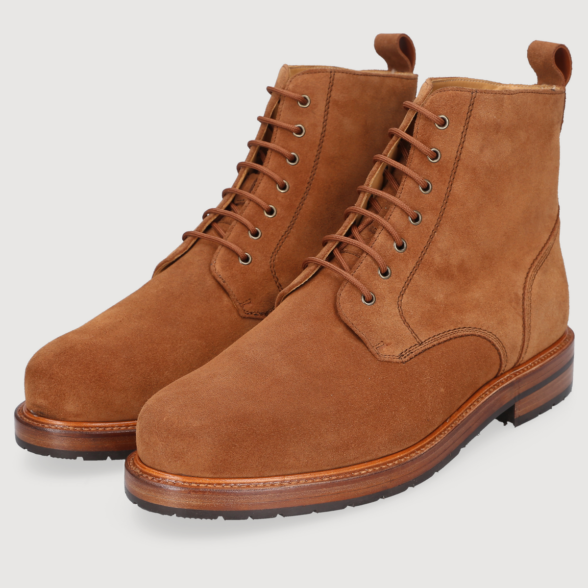 Heinrich Dinkelacker Herren Boot Buda Plain Braun