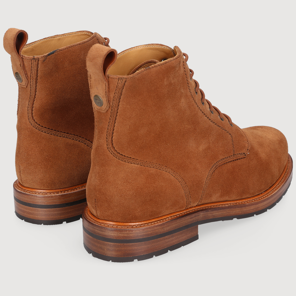 Heinrich Dinkelacker Herren Boot Buda Plain Braun