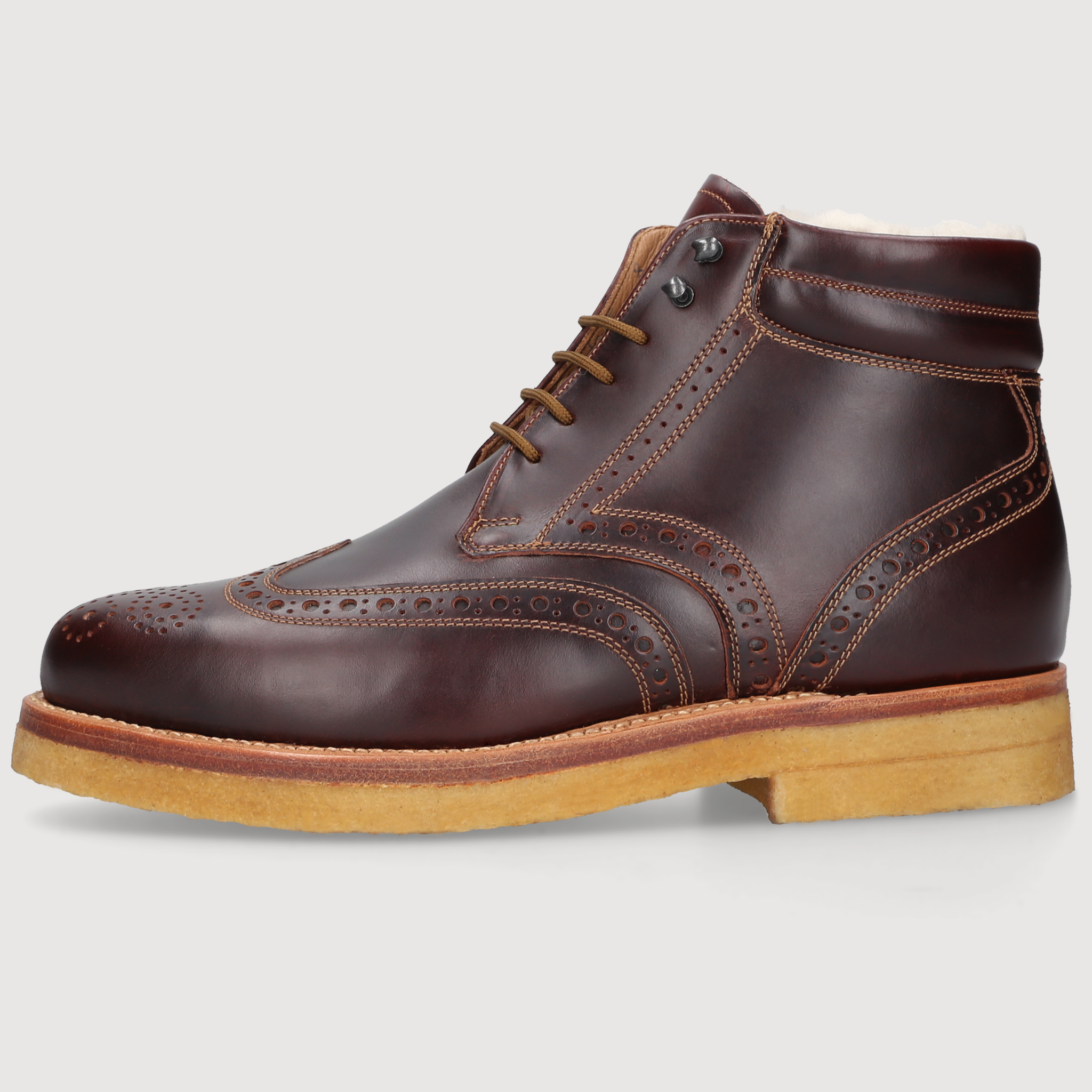 Heinrich Dinkelacker Herren Boot Buda Full-Brogue Amarate