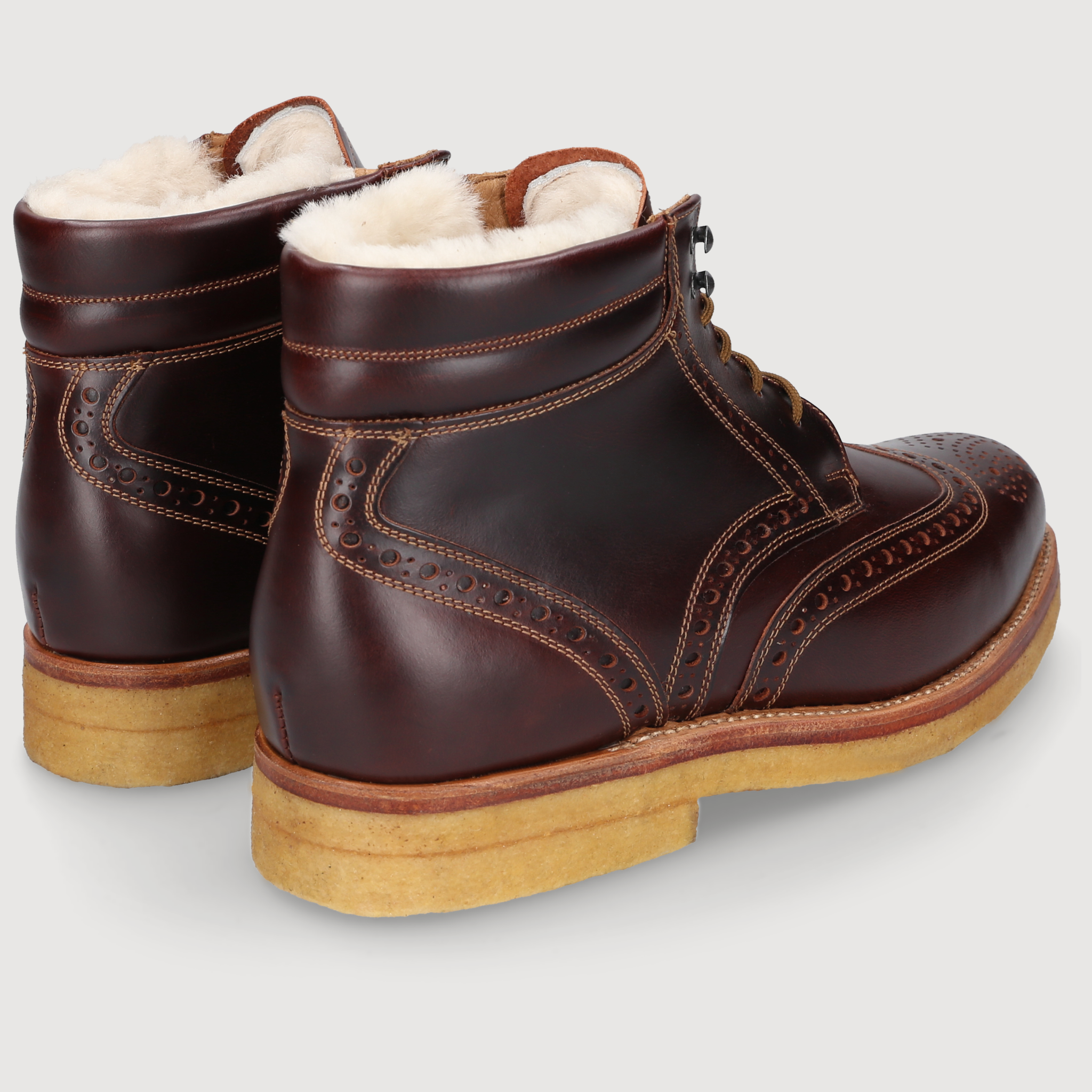 Heinrich Dinkelacker Herren Boot Buda Full-Brogue Amarate