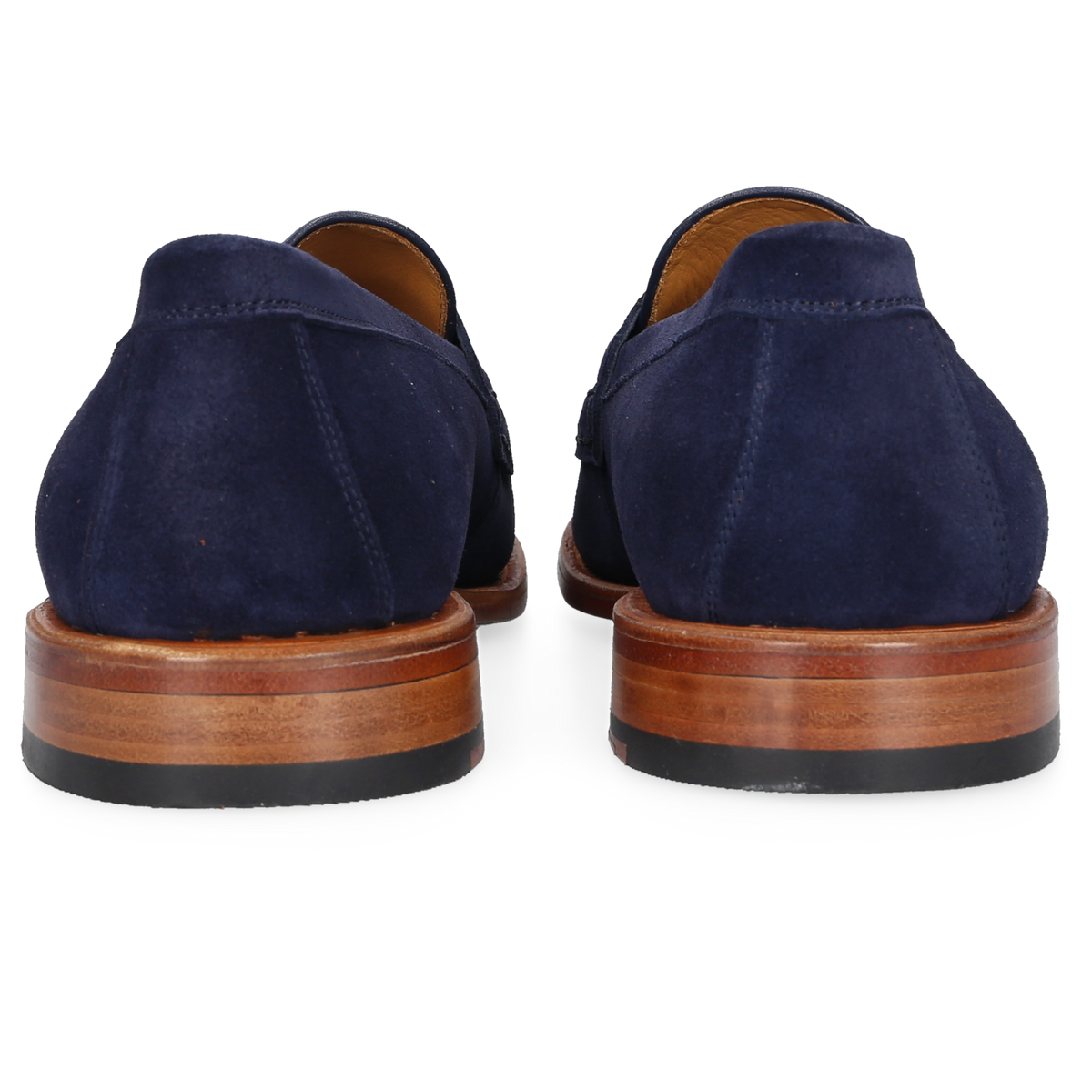 Heinrich Dinkelacker Men's Loafer Vienna Penny Blue