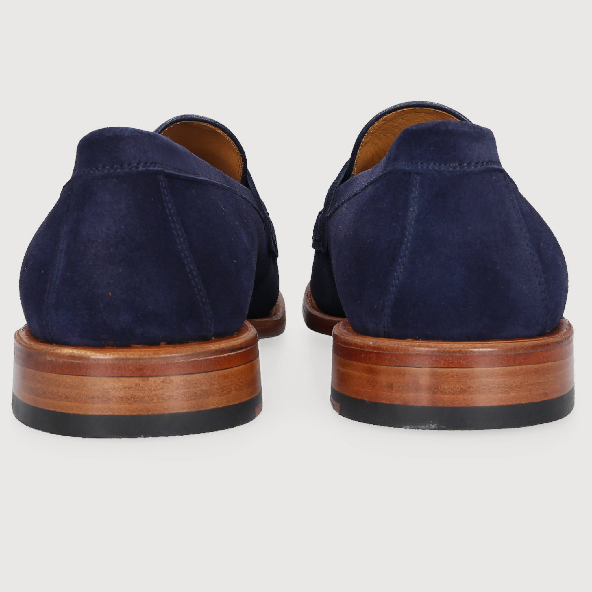Heinrich Dinkelacker Men's Loafer Vienna Penny Blue