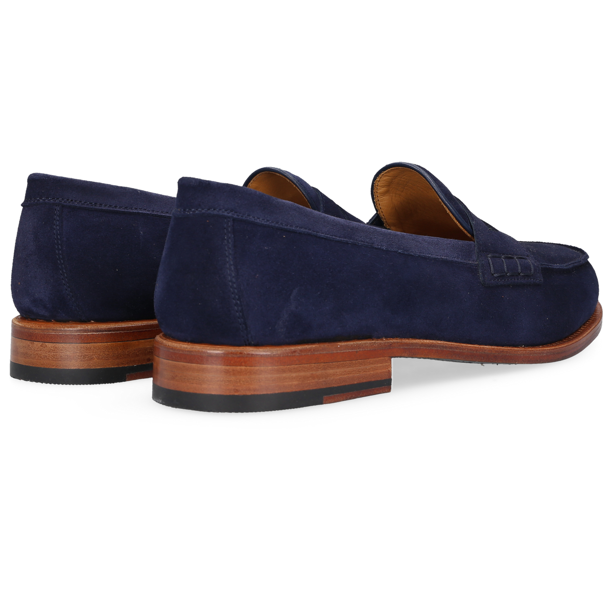 Heinrich Dinkelacker Men's Loafer Vienna Penny Blue
