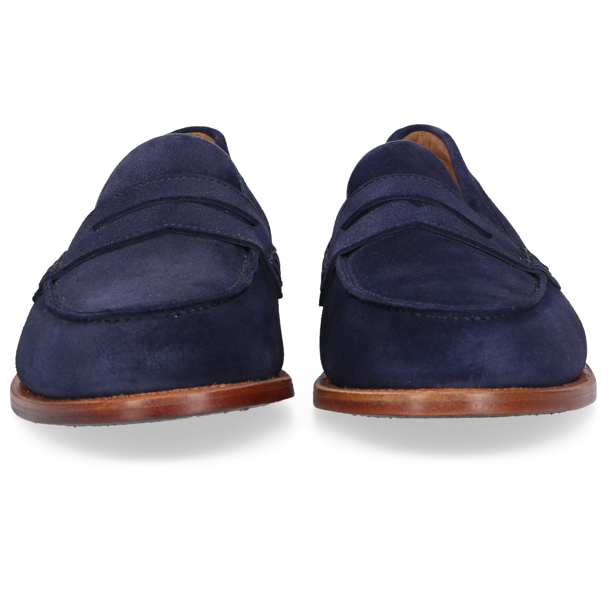 Heinrich Dinkelacker Men's Loafer Vienna Penny Blue