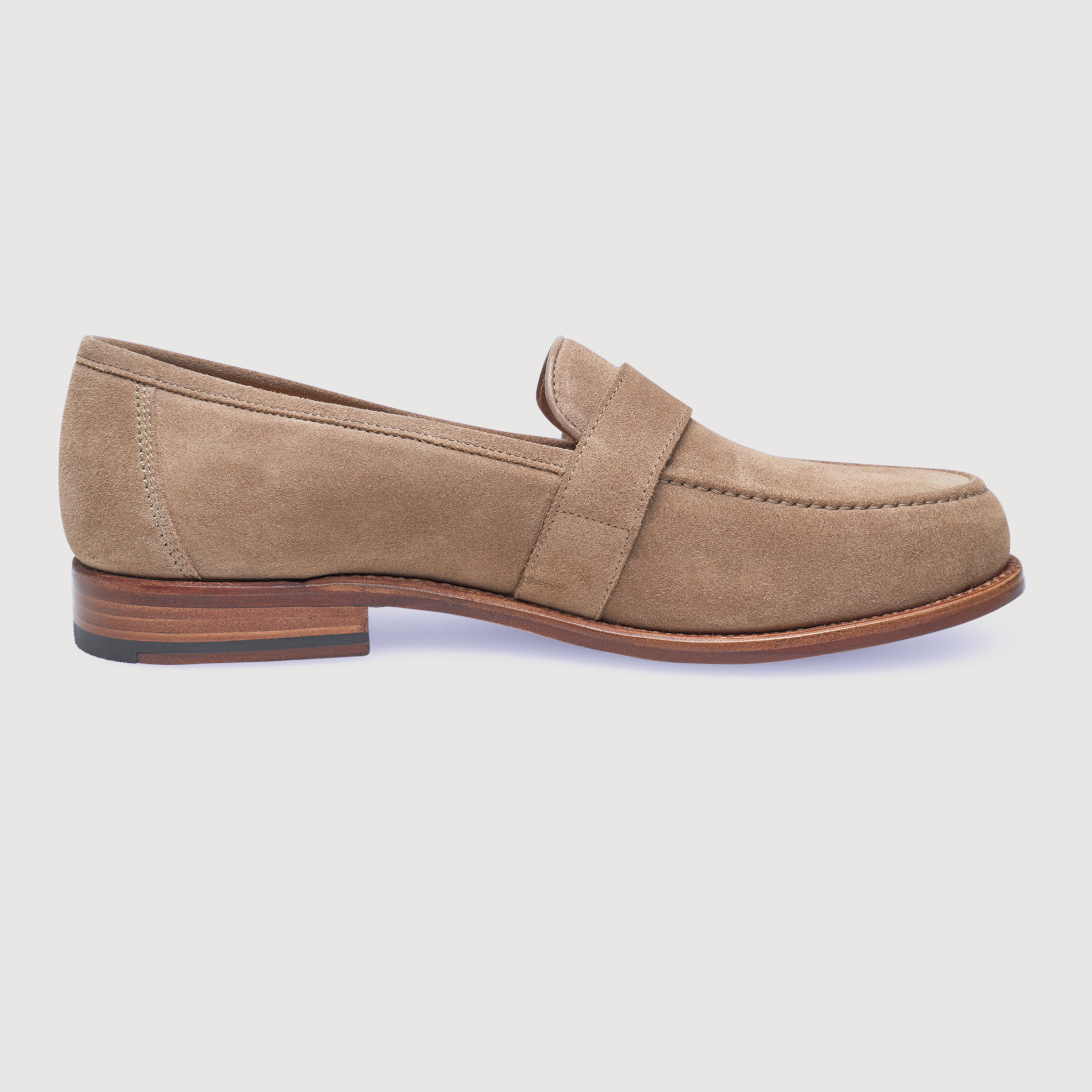Heinrich Dinkelacker Herren Loafer Wien Single Monk V - Beige