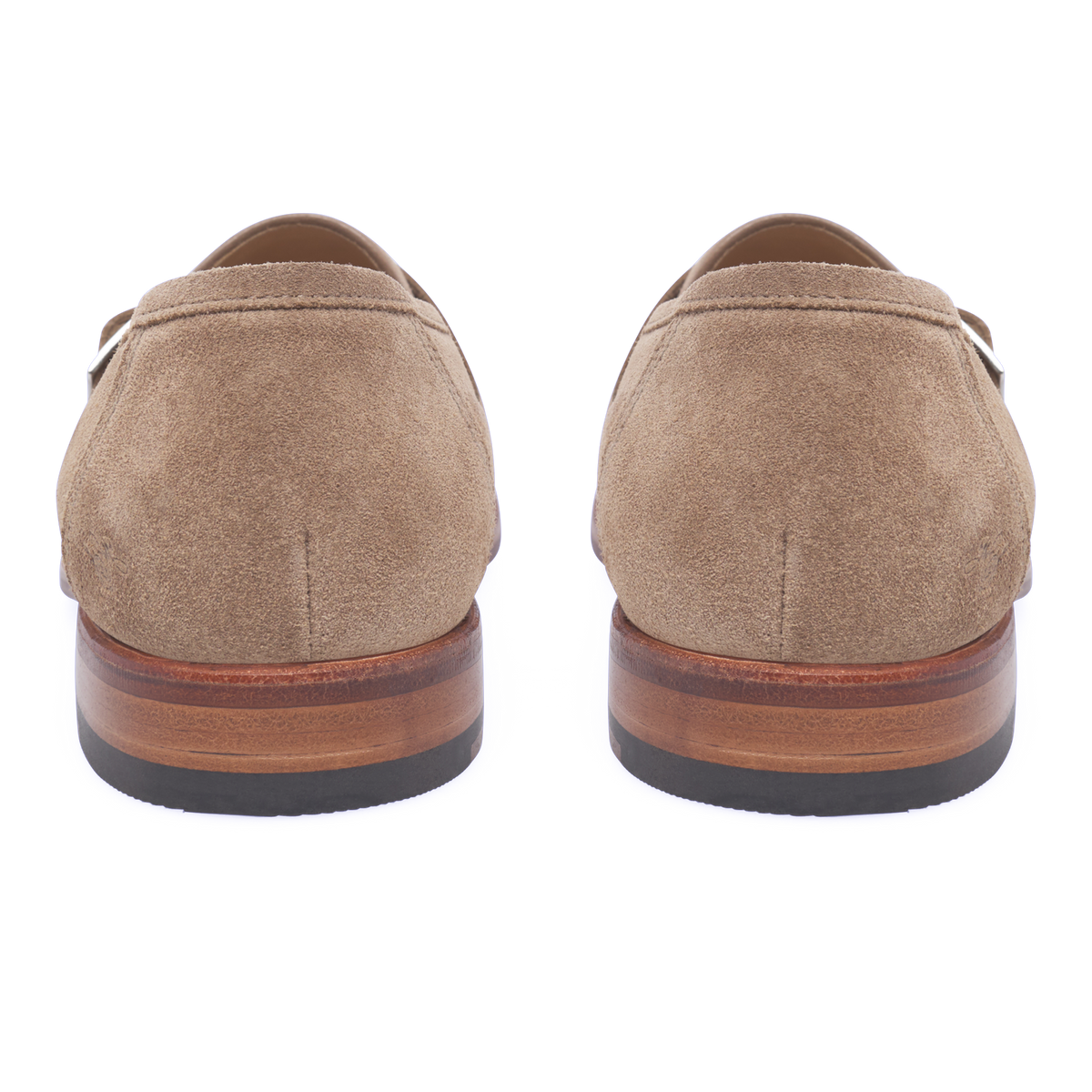Heinrich Dinkelacker Herren Loafer Wien Single Monk V - Beige