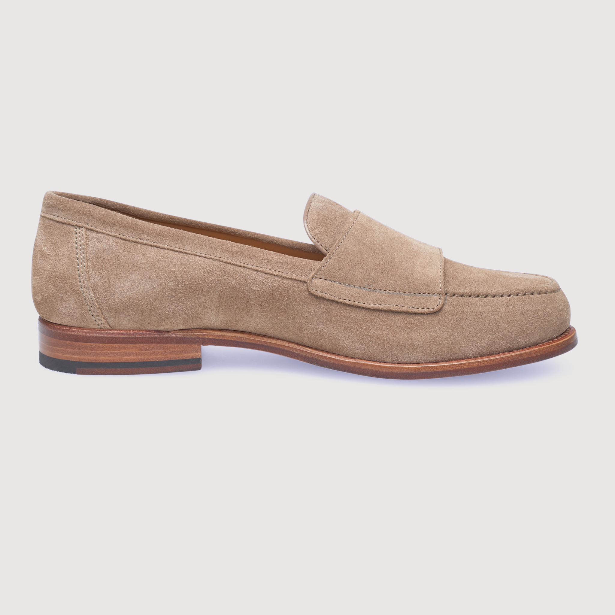 Heinrich Dinkelacker Herren Loafer Wien Double Monk V - Beige