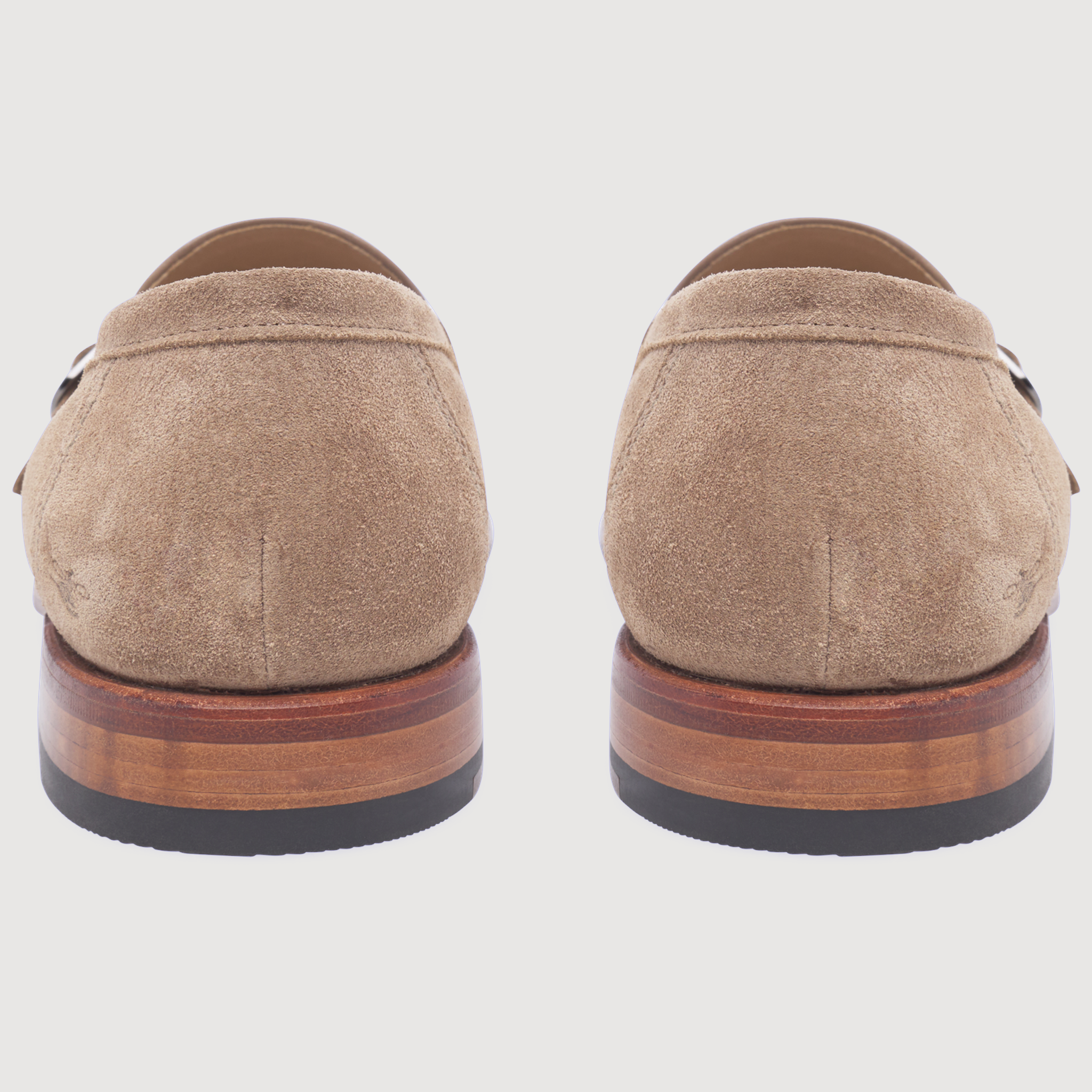 Heinrich Dinkelacker Herren Loafer Wien Double Monk V - Beige