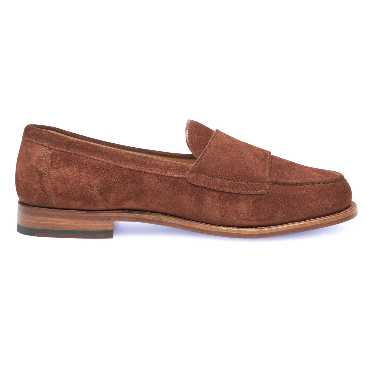 Heinrich Dinkelacker Herren Loafer Wien Double Monk V - Rotbraun