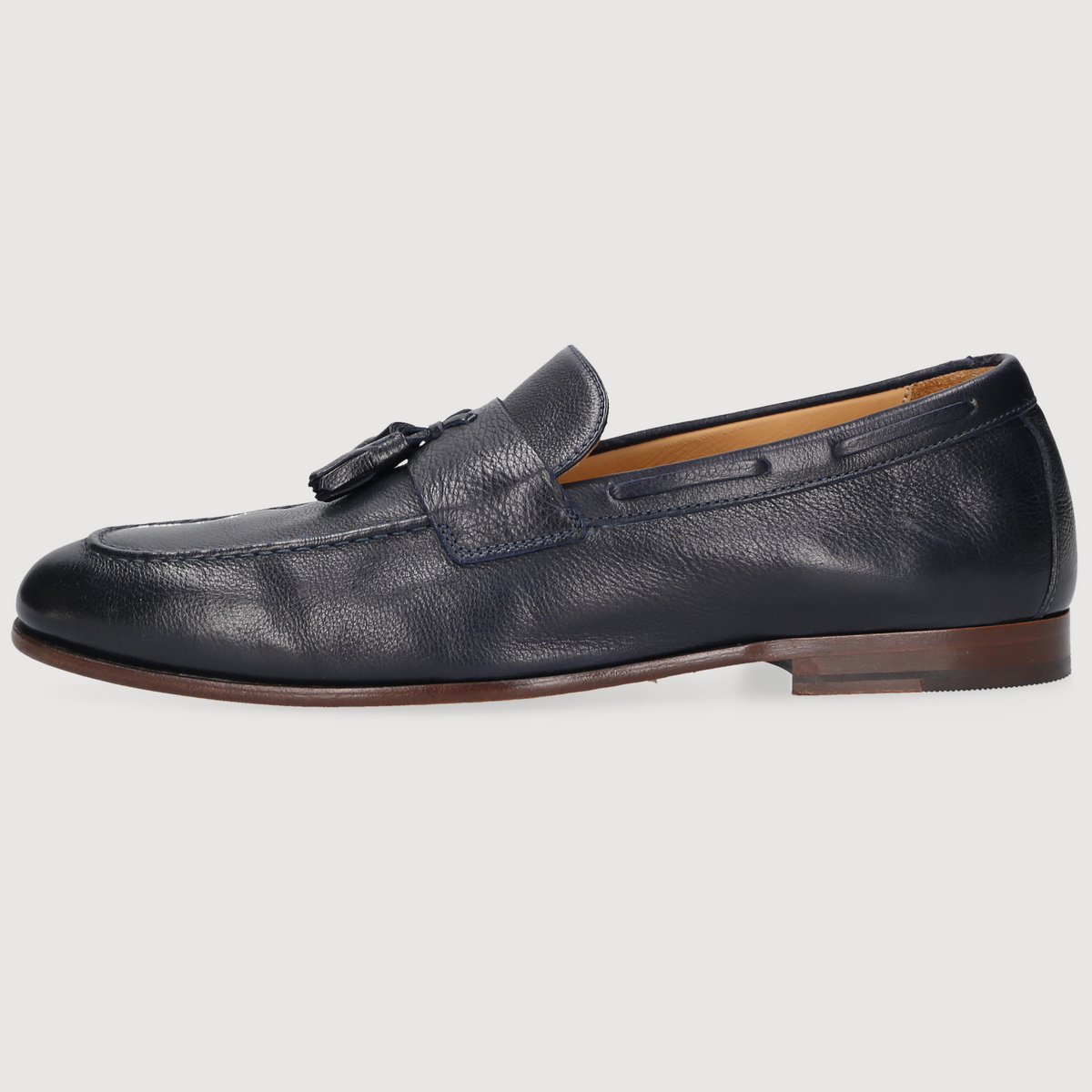 Heinrich Dinkelacker Herren Loafer Amalfi Tassel Dunkelblau
