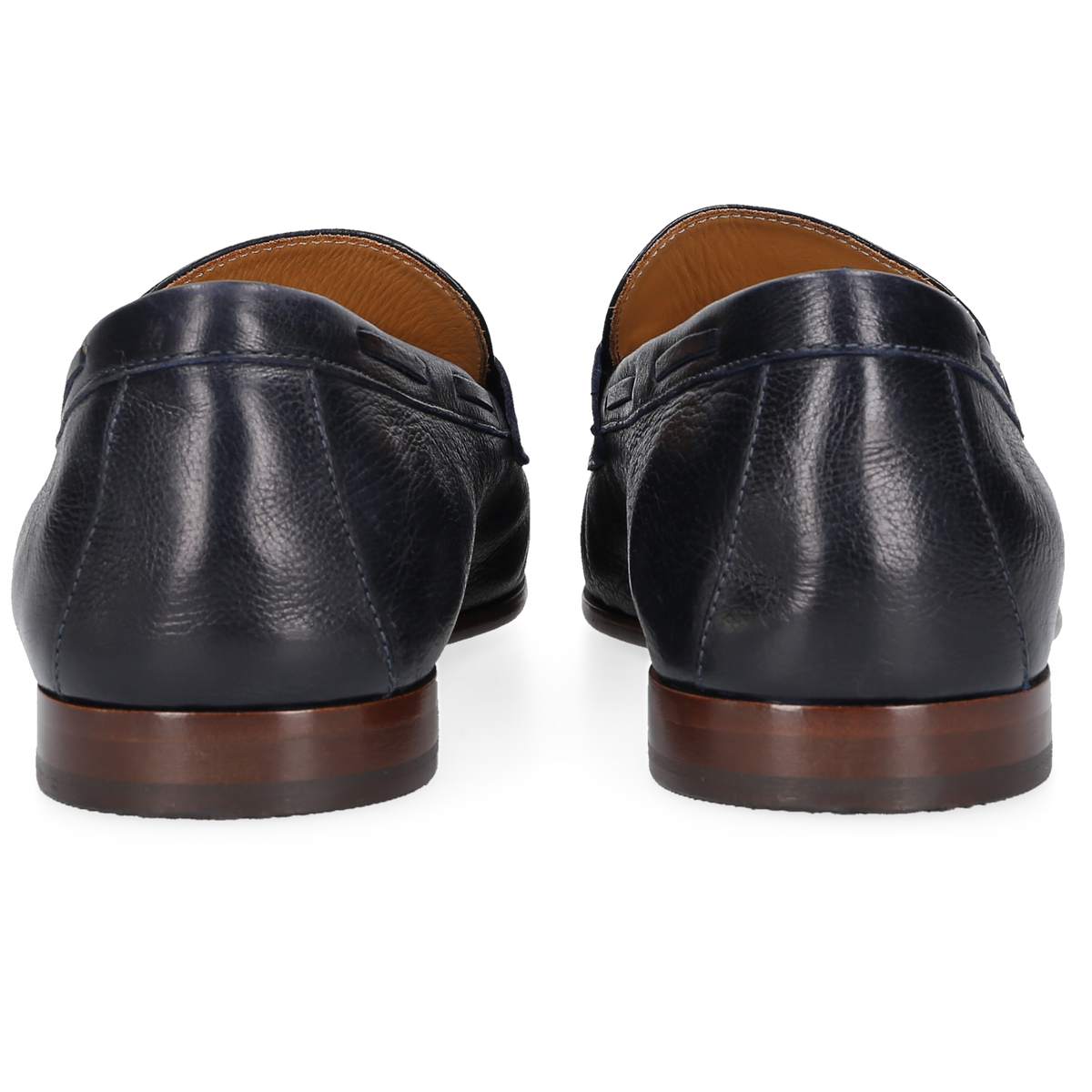 Heinrich Dinkelacker Men's Loafer Amalfi Tassel Dark Blue