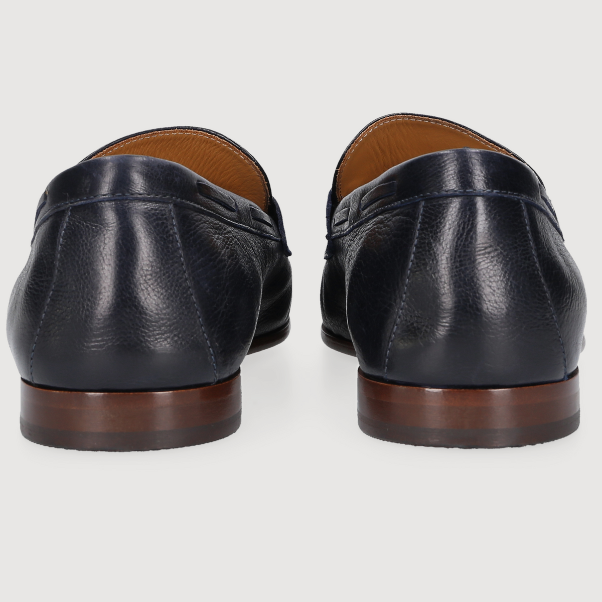 Heinrich Dinkelacker Herren Loafer Amalfi Tassel Dunkelblau
