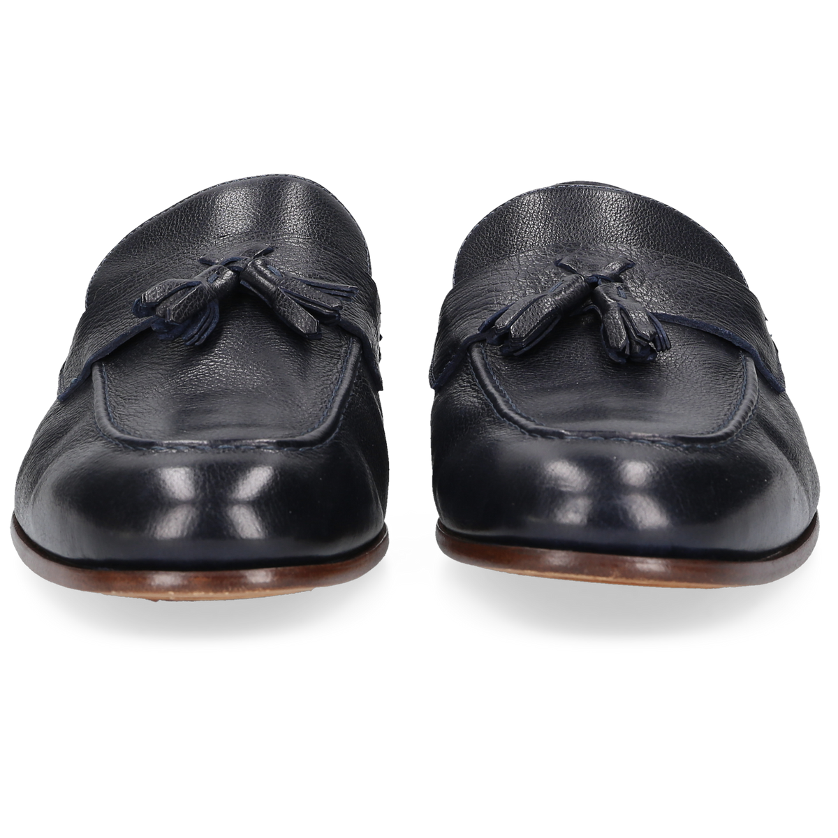 Heinrich Dinkelacker Men's Loafer Amalfi Tassel Dark Blue