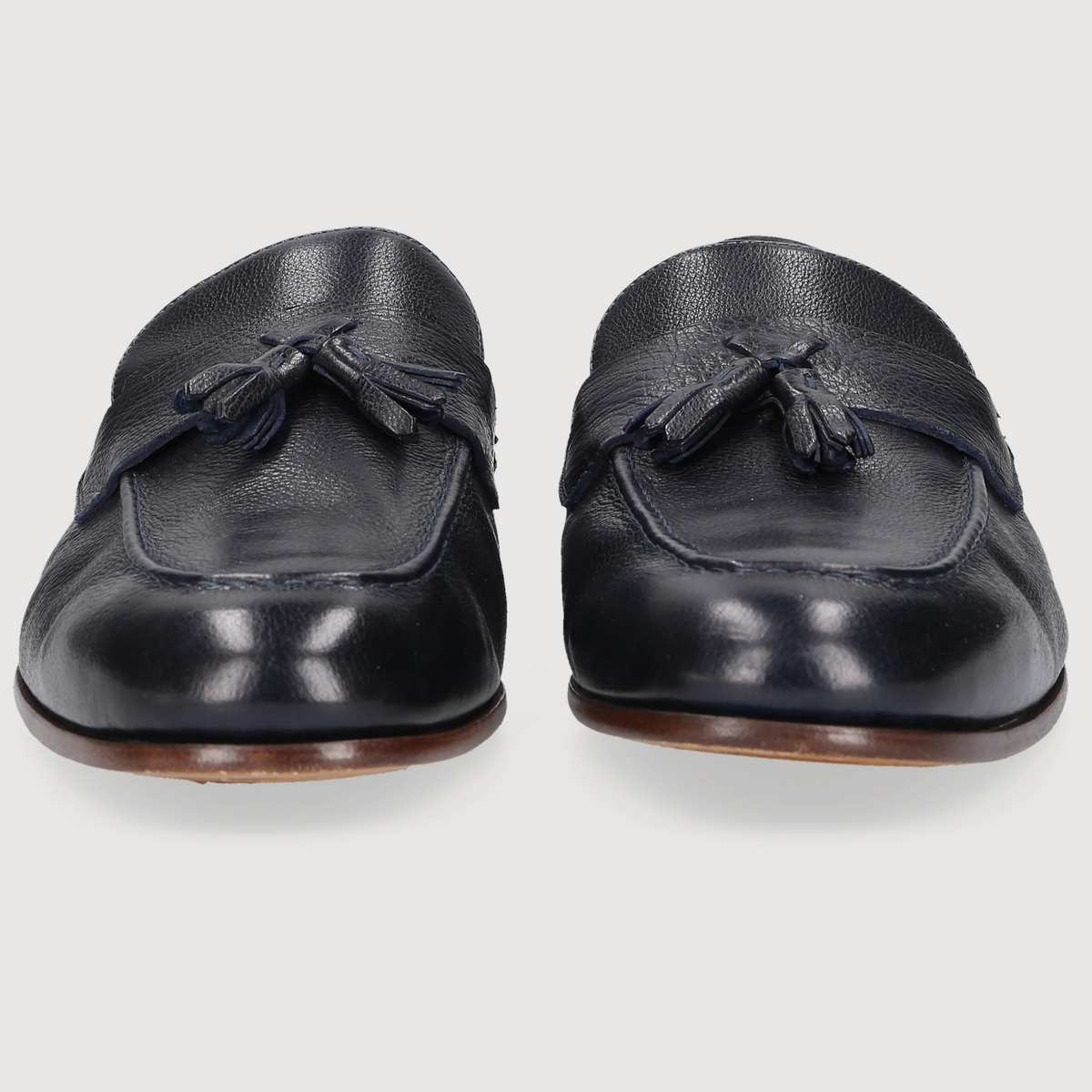 Heinrich Dinkelacker Herren Loafer Amalfi Tassel Dunkelblau