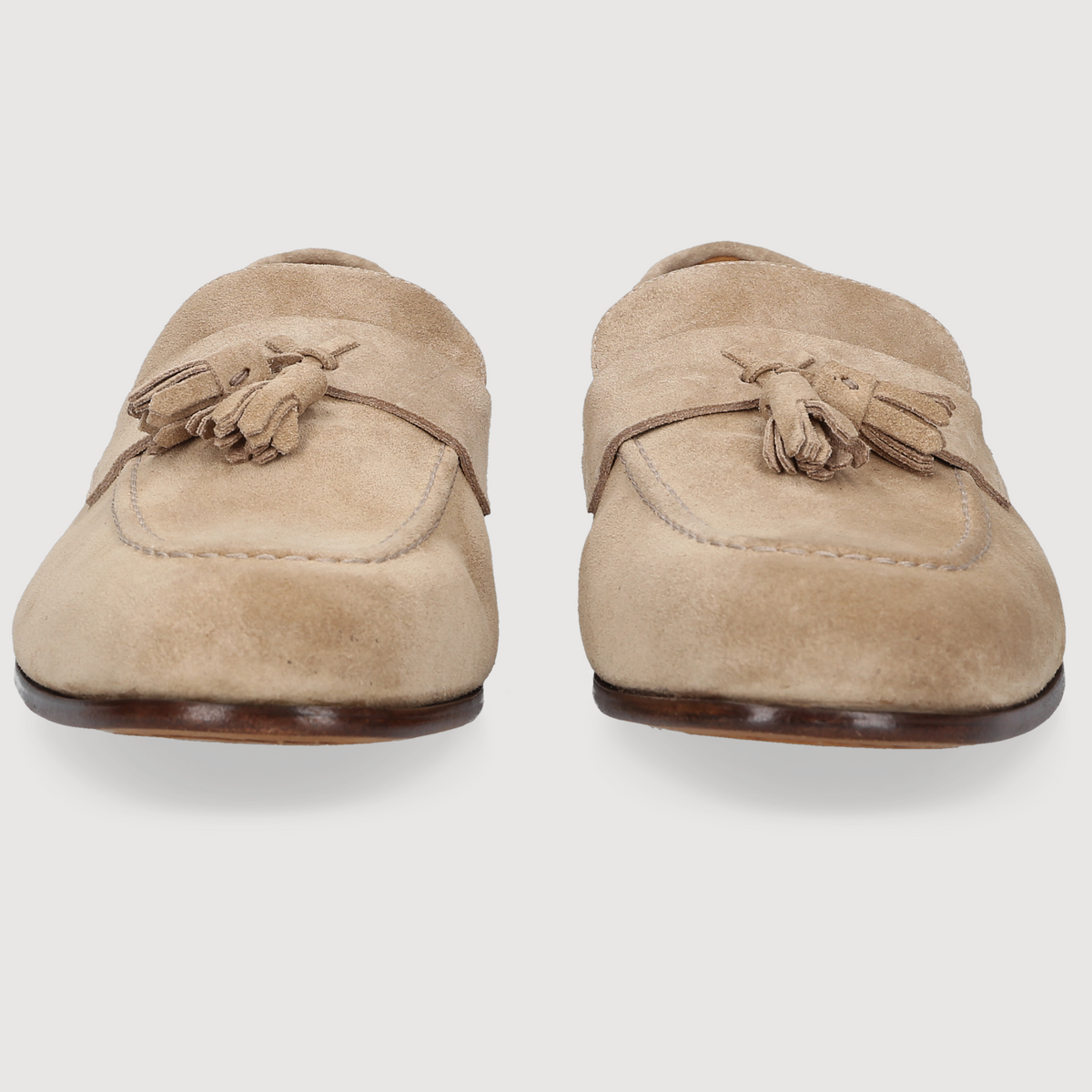 Heinrich Dinkelacker Herren Loafer Amalfi Tassel Hellbraun
