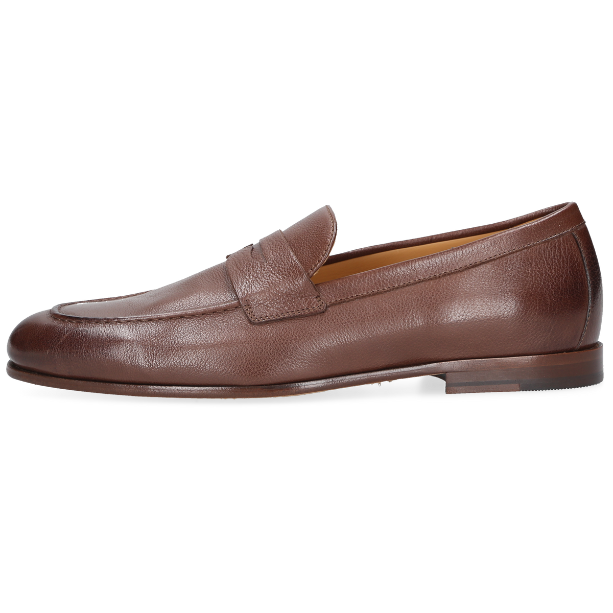 Heinrich Dinkelacker Men's Loafer Amalfi Penny Dark Brown